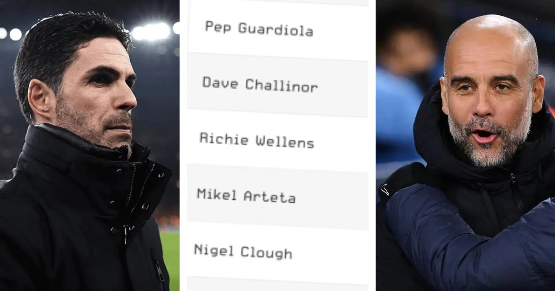 Man United's ex-assistant leads Guardiola and Arteta by points won since 2022/23