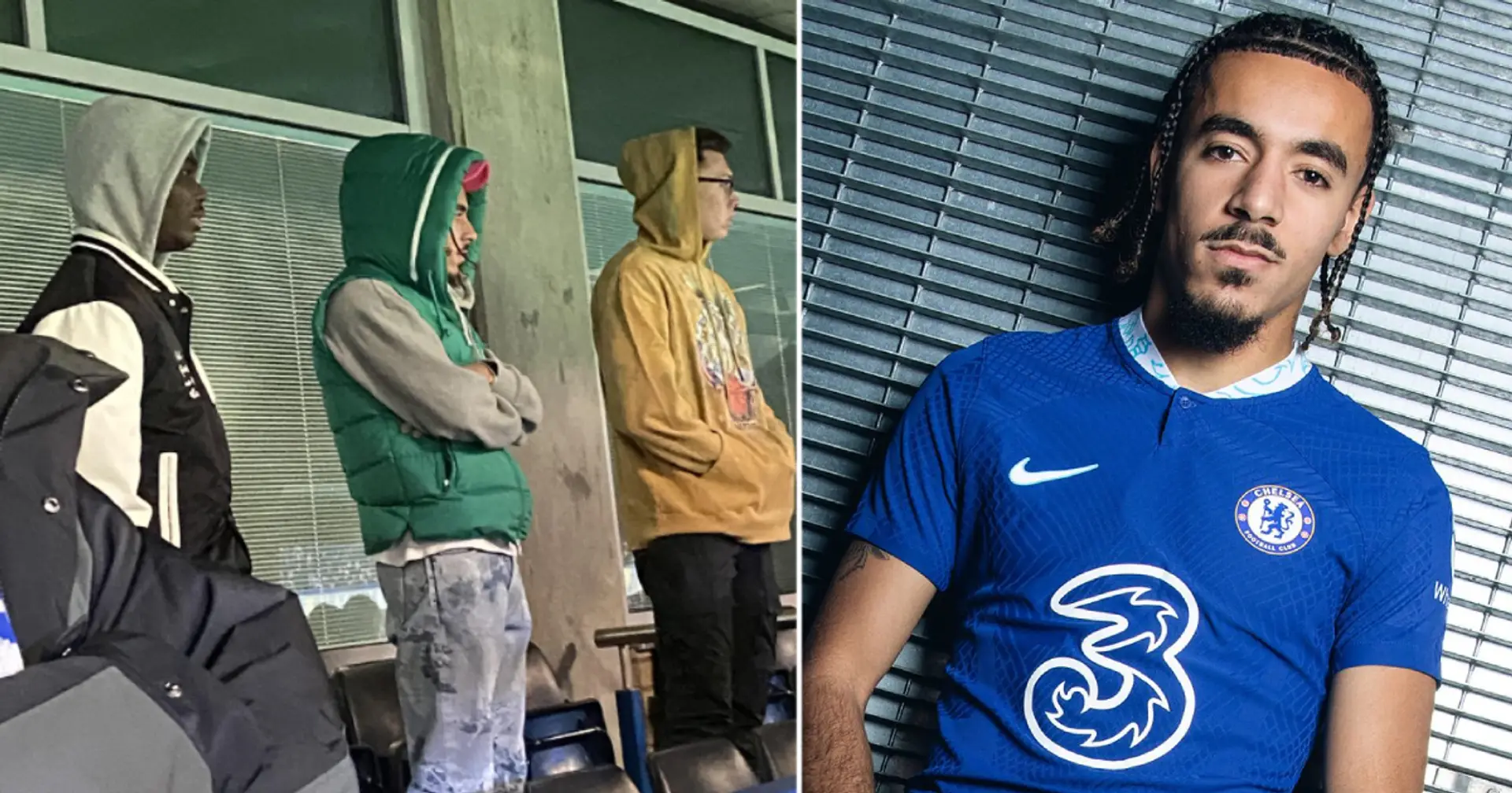 Malo Gusto and 2 Chelsea youngsters spotted in attendance for Dortmund game