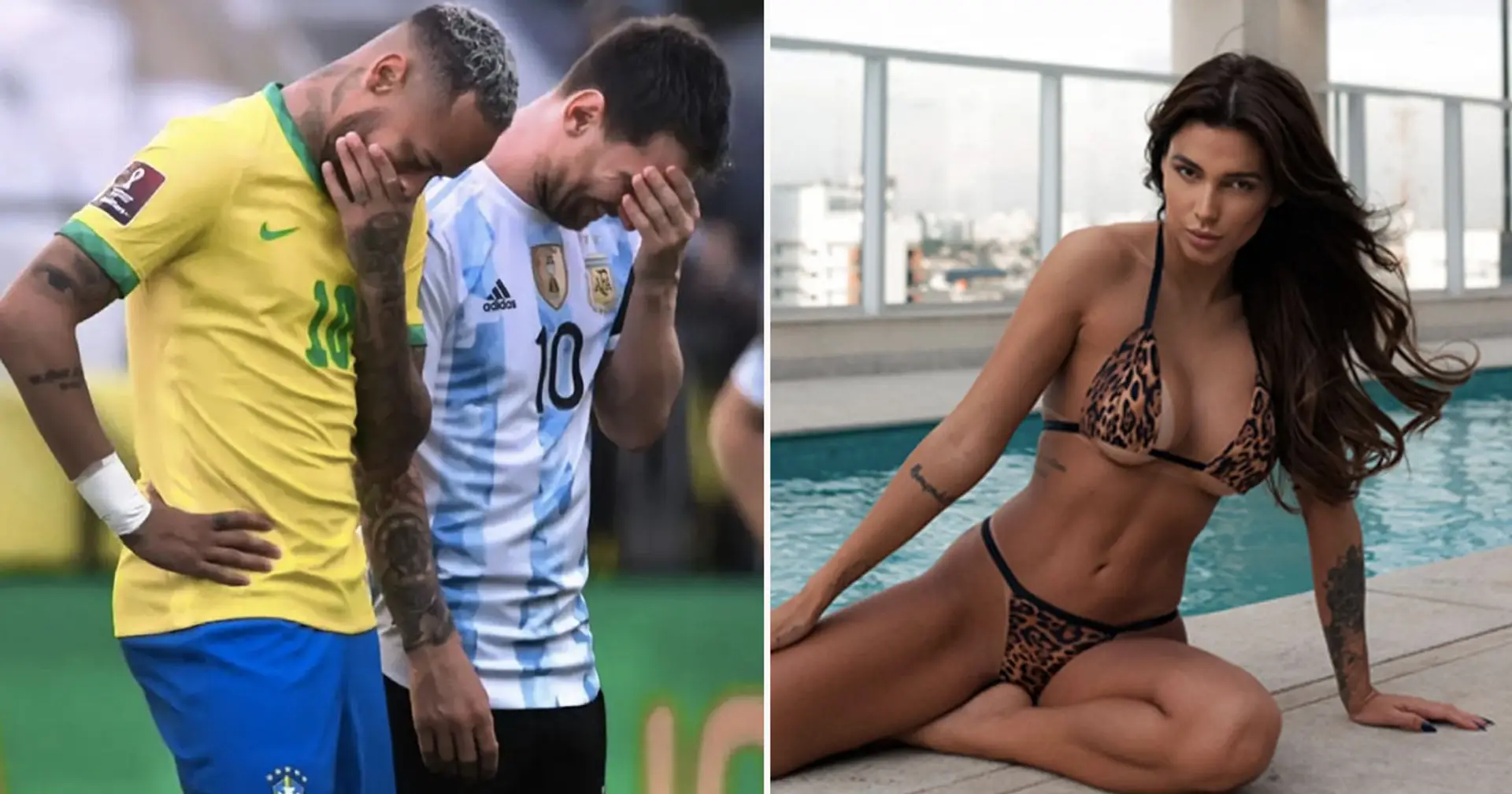Brazilian model says Neymar 'spent night' with her, Messi was also looking for a date