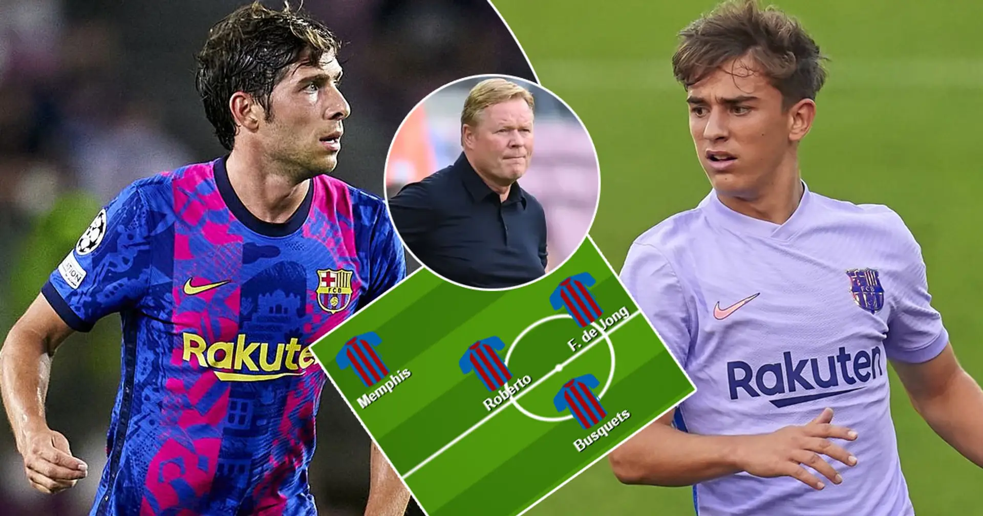 Gavi, Roberto or both? Pick Barca's ultimate XI for Benfica clash from 3 options
