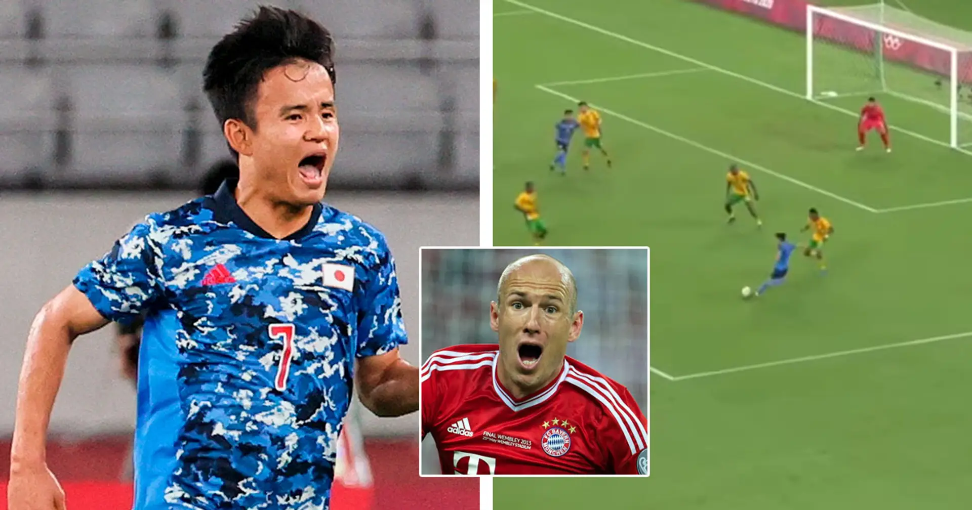 Kubo remporte le match avec le Japon après un but parfait à la Robben