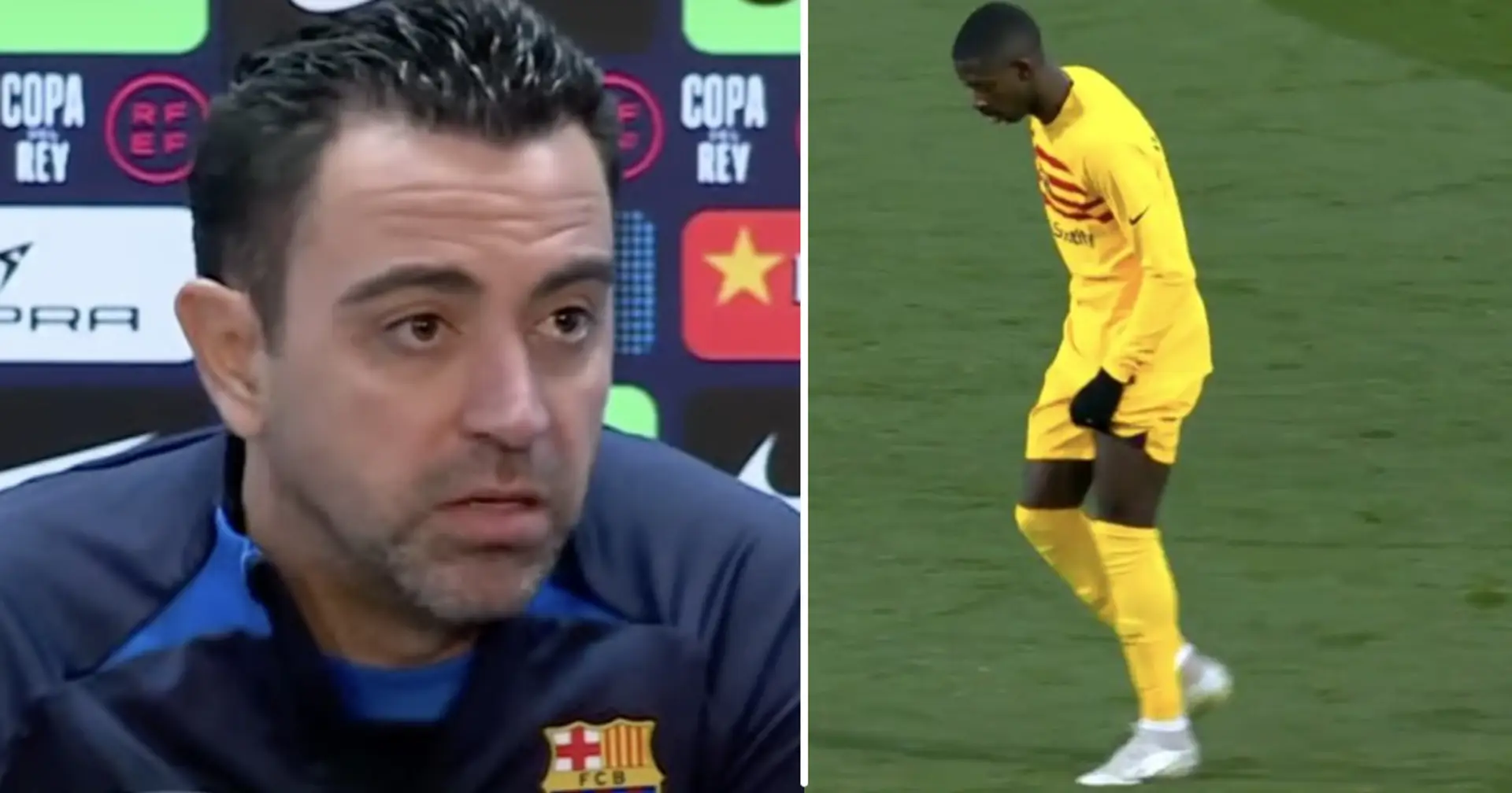 Reporter provides injury update on Dembele -- it's quite worrying