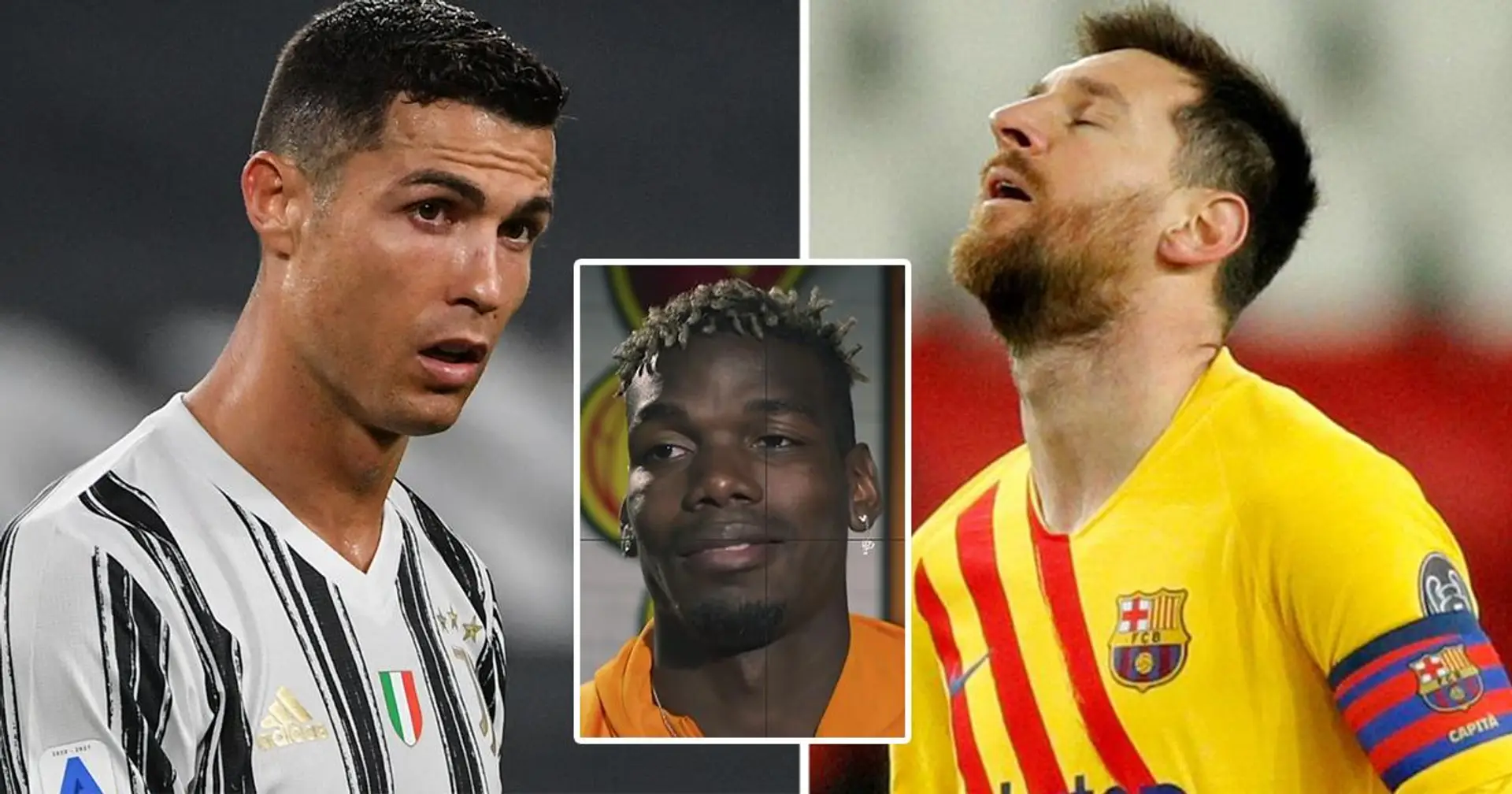 Paul Pogba cite une "bonne" chose à propos de l'élimination précoce de Messi et Ronaldo en Ligue des champions