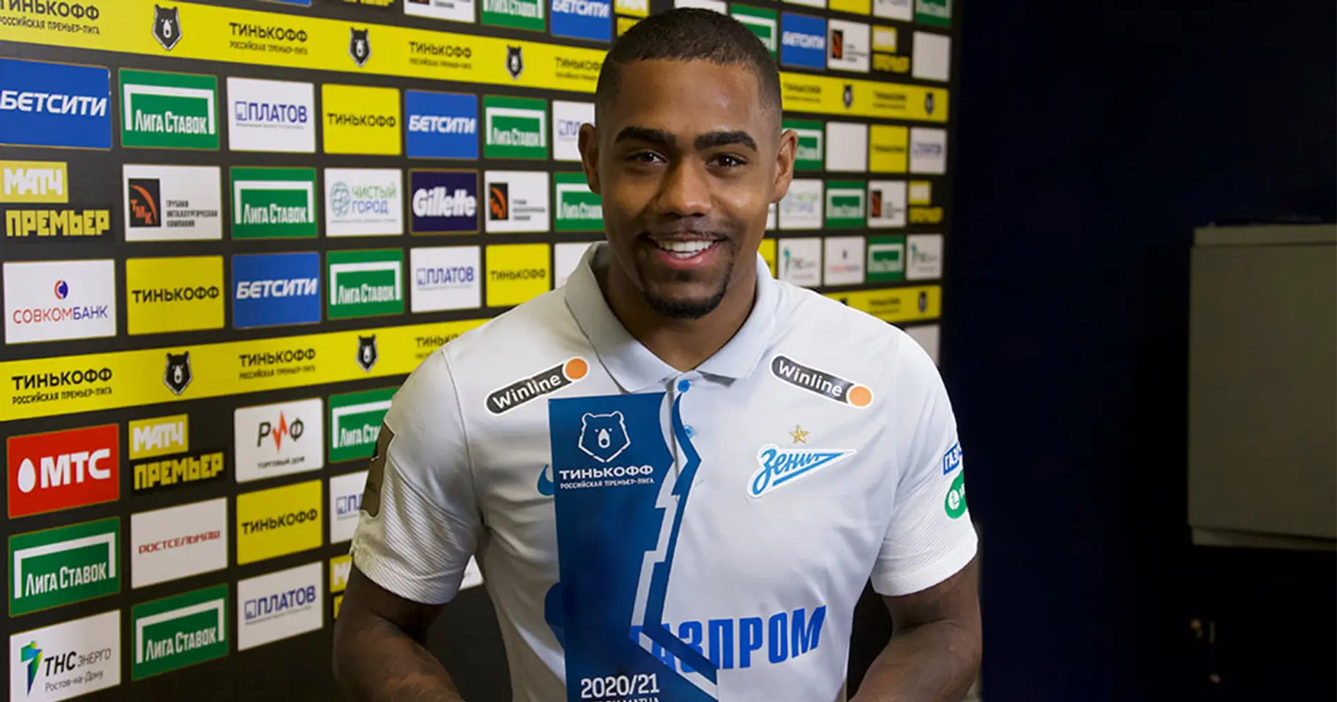 Found his spot: Malcom wins Zenit's Player of the Month award for 3rd straight time