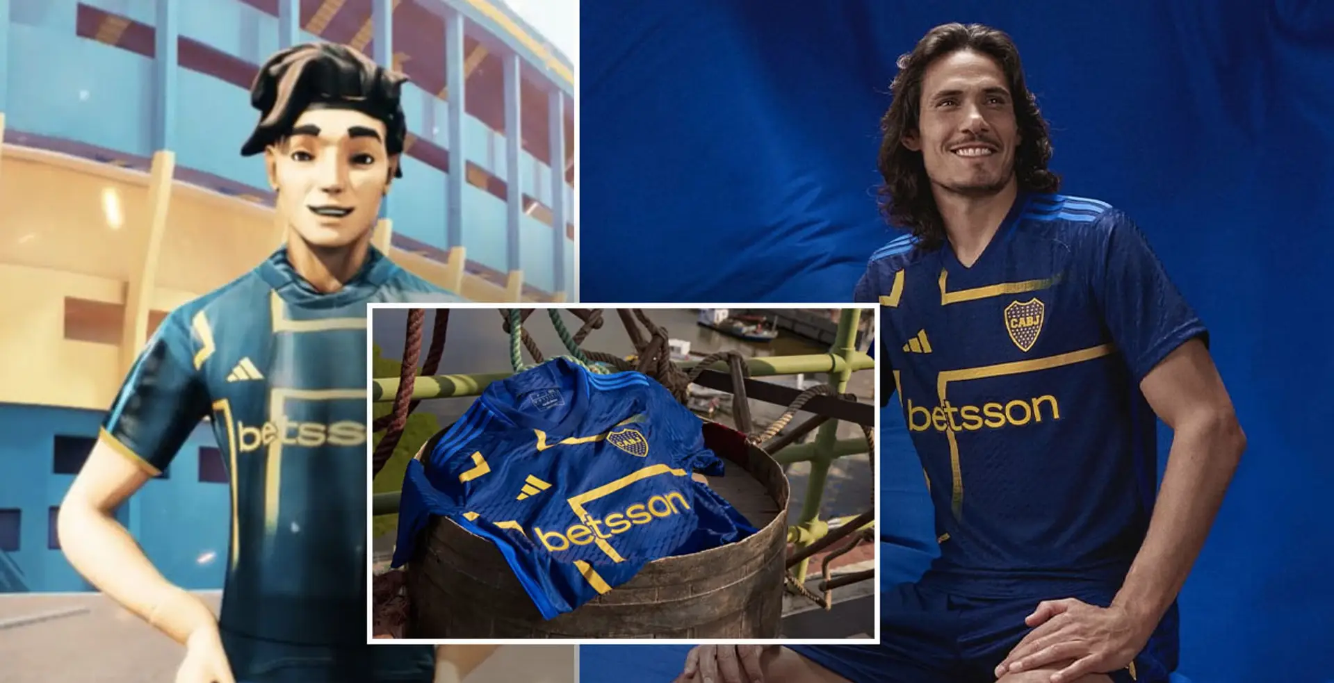 Boca Juniors release special anniversary kit with tribute to shirt sponsor Betsson