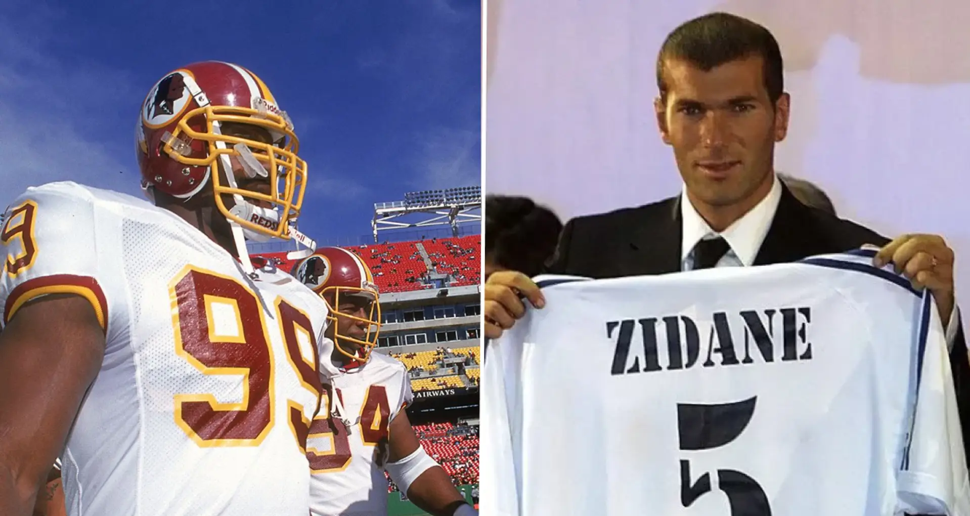 Why Zinedine Zidane chose no.5 jersey over no. 21 at Real Madrid?