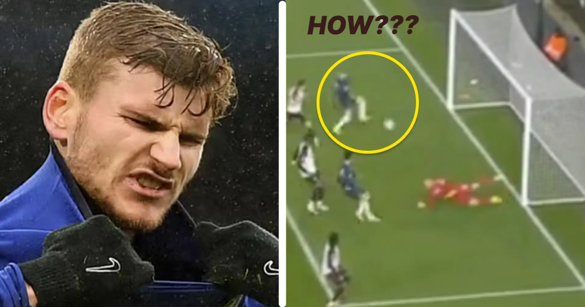 'I've just had a bad flashback': Chelsea fans react to Timo Werner shocking miss for Spurs