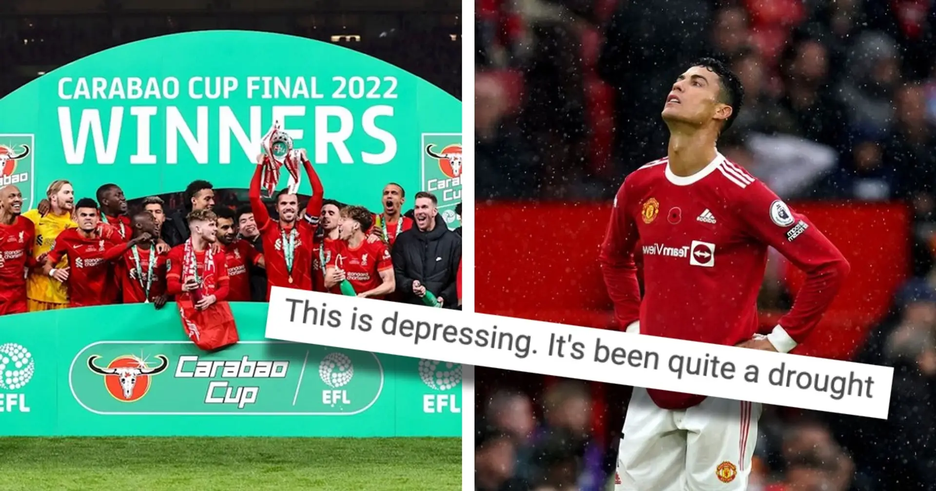 'More worried about them singing our 20 TIMES song': United fans react to Liverpool being more successful