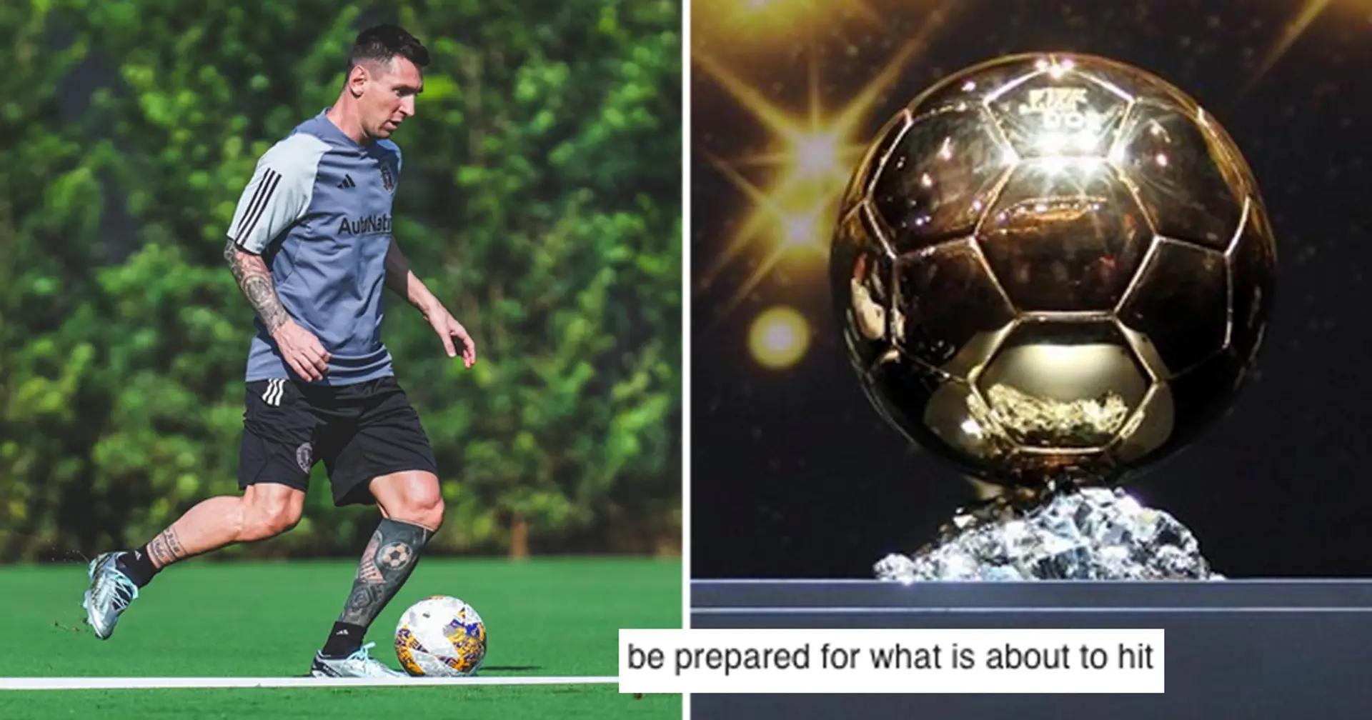 Messi unveils new look – it means only one thing for Ballon d'Or race