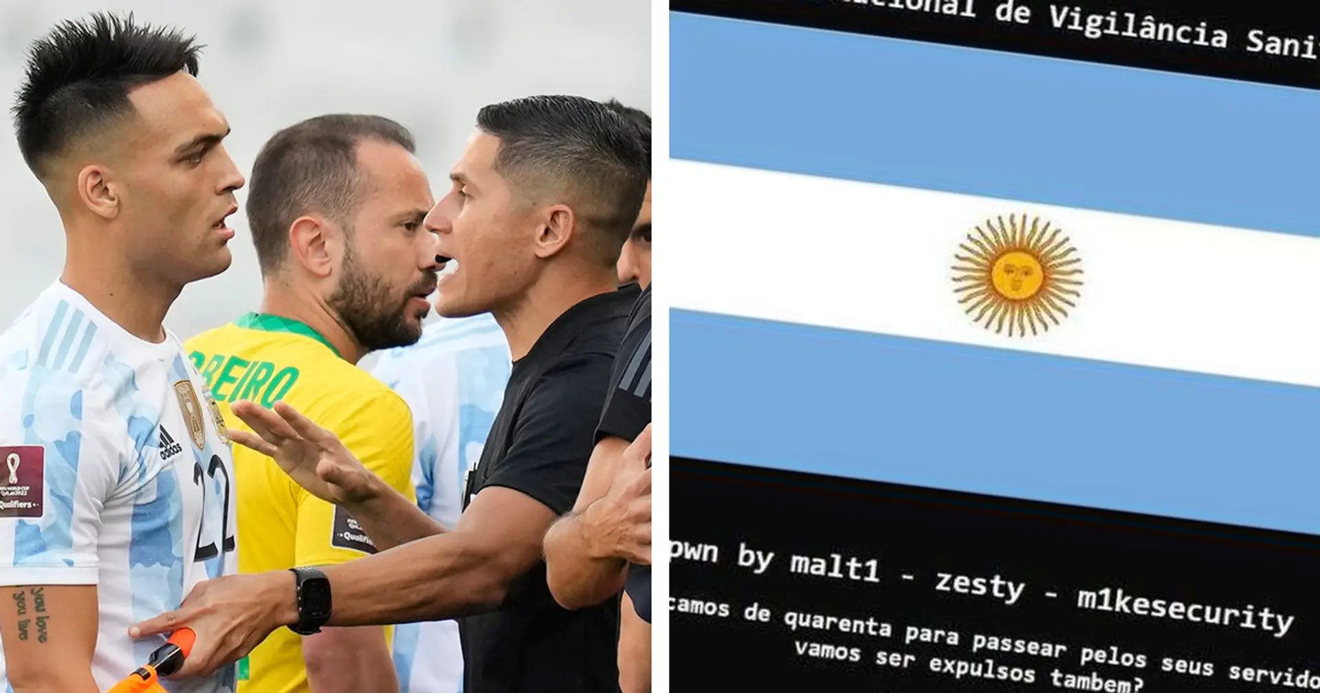 'Are you going to send us off too?': Argentina hackers send strong message to Brazil health department after suspended clash