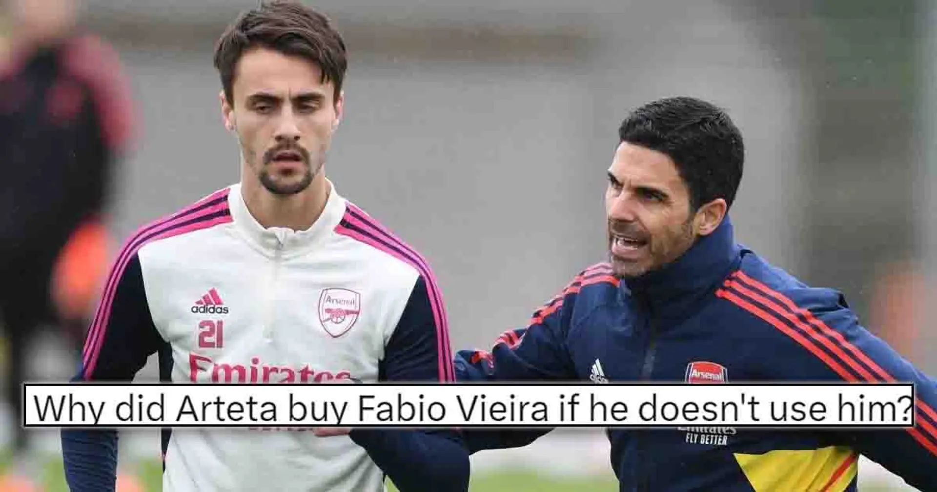 ‘Why did we buy him?’: Some Arsenal fans annoyed with Arteta repeatedly snubbing Fabio Vieira