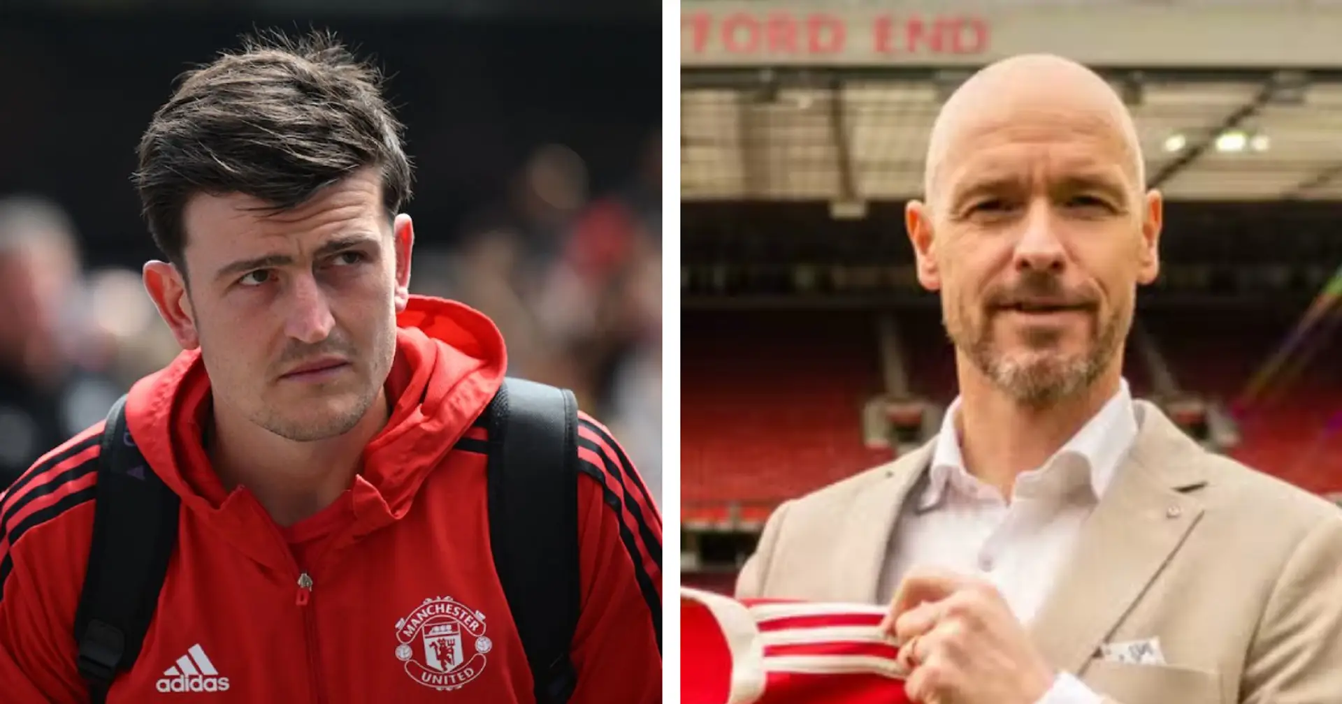 'That's a possible scenario': Harry Maguire warned he could lose England place because of Ten Hag