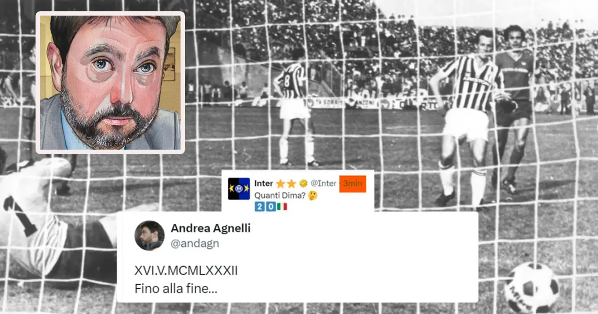 "XVI.V.MCMLXXXII Fino alla fine…": l'Inter vince il 20° scudetto, Agnelli non ci sta e manda un messaggi criptico al popolo nerazzurro 