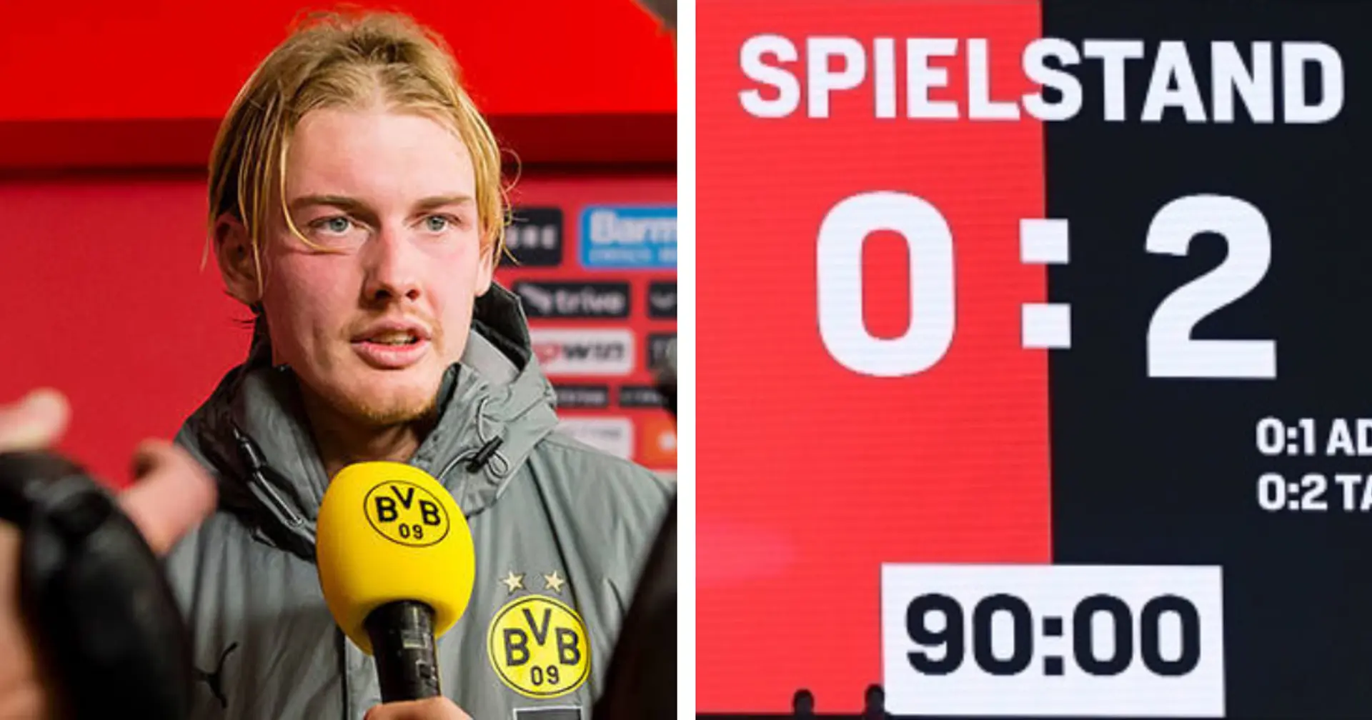 "Wir wachsen durch solche Siege": Brandt freut sich darüber, dass der BVB endlich zu Null gewonnen hat