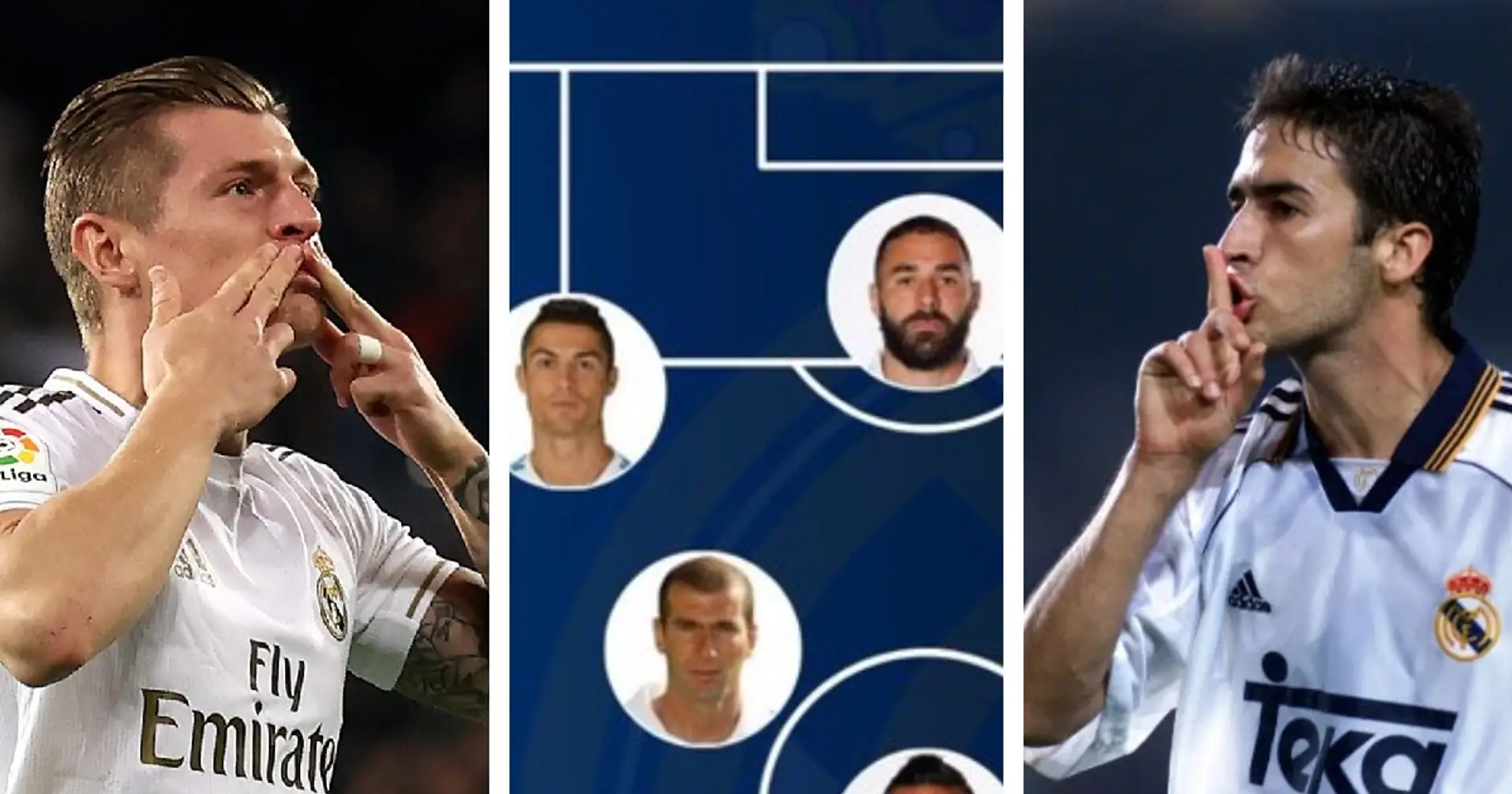 Les fans du Real Madrid votent pour le meilleur XI de départ de tous les temps – sans Raul ni Kroos ou Di Stefano