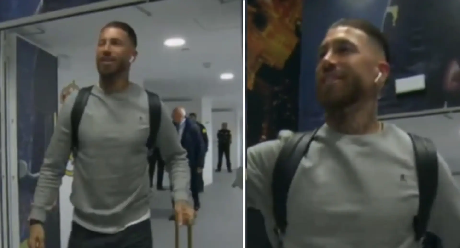 Sergio Ramos spotted at Santiago Bernabeu for first time since Real Madrid exit
