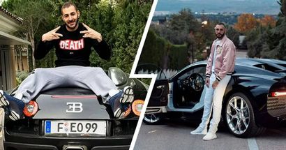 Nuevo Bugatti, Rolls Royce y más de 2.5M: el garaje de Karim Benzema lleno de autos lujosos