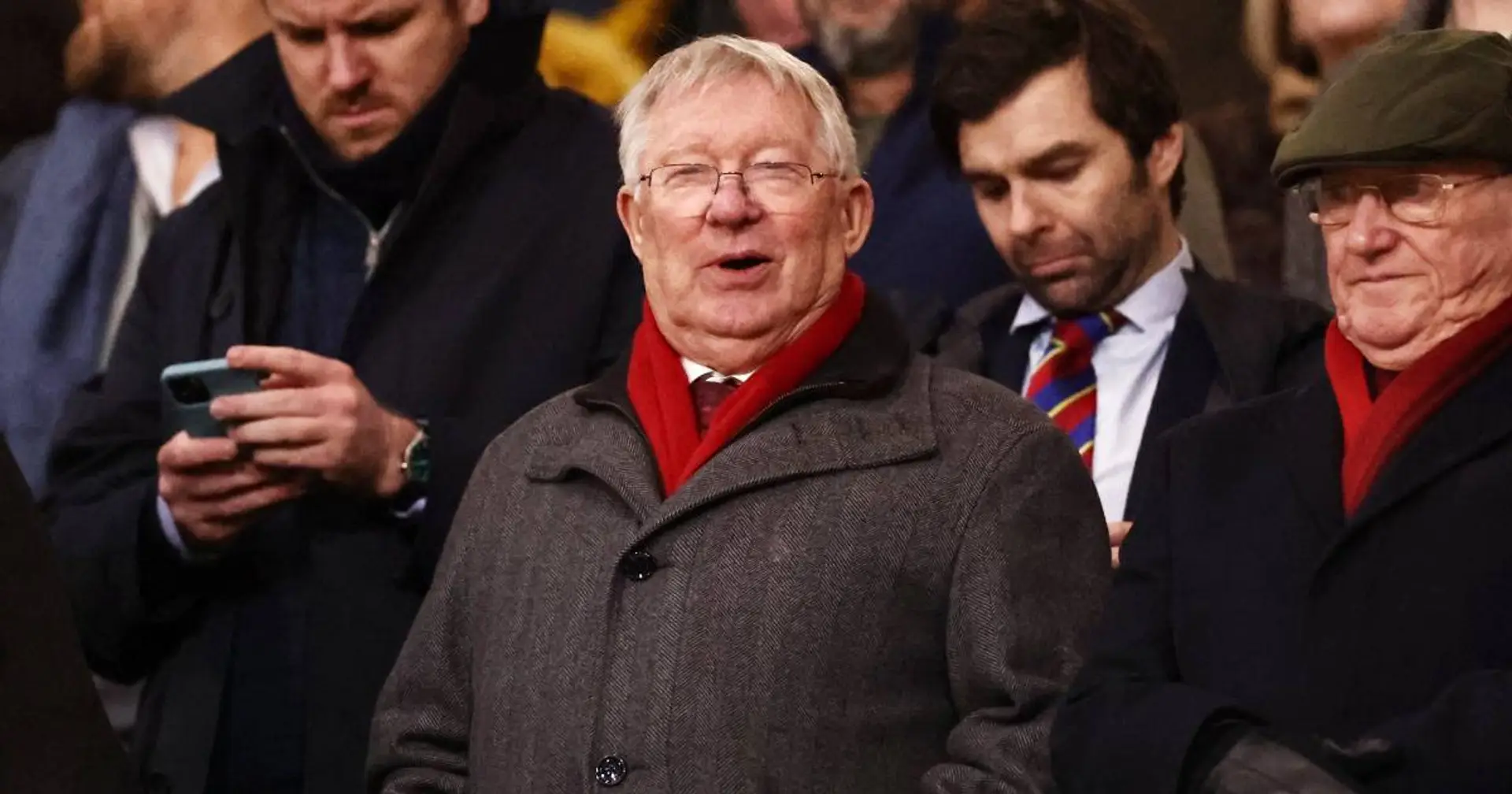 Sir Alex Ferguson all-smiles as Man United lead 2-0 against Wolves