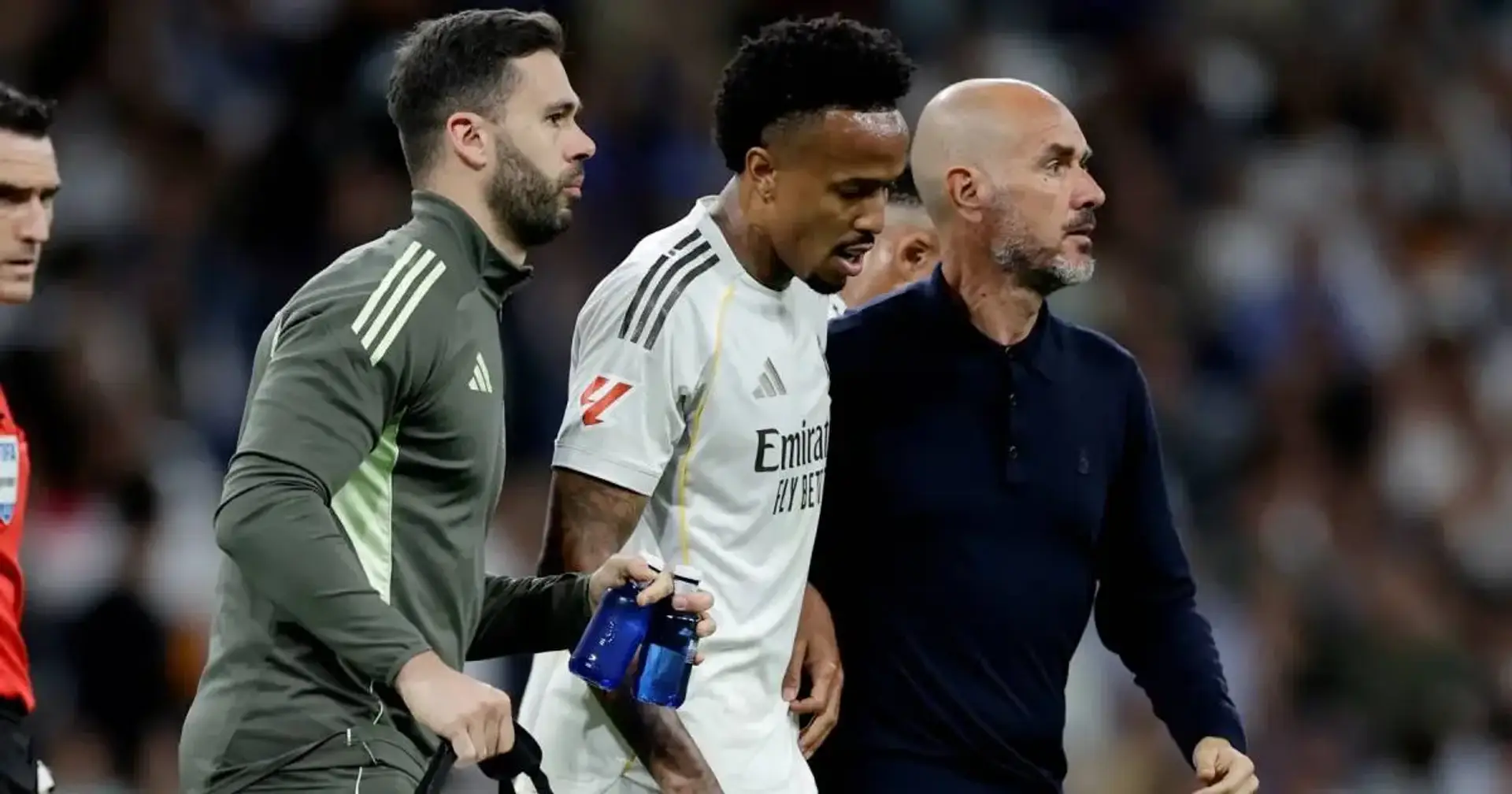 Eder Militao set to be out for five months with injury – Real Madrid in the  market for new centre-back - Football | Tribuna.com