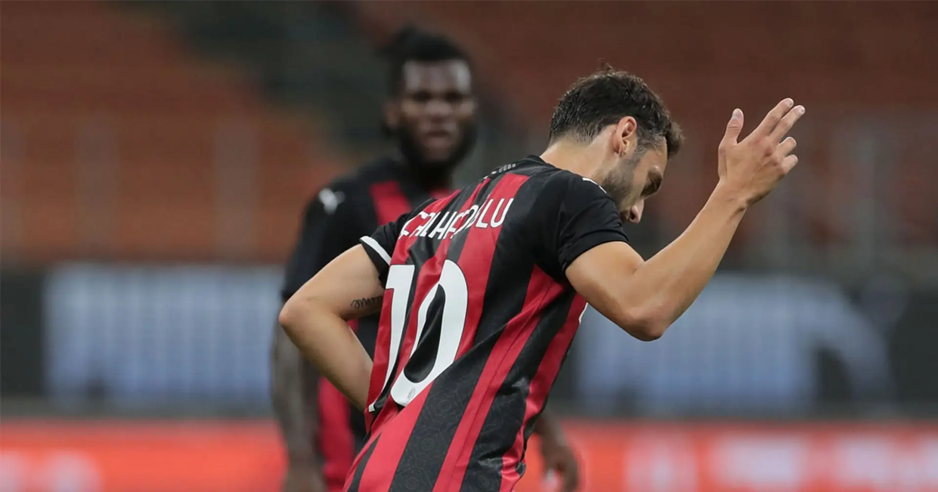 Quarto gol su punizione di Calhanoglu da quando è al Milan: il terzo nel 2020