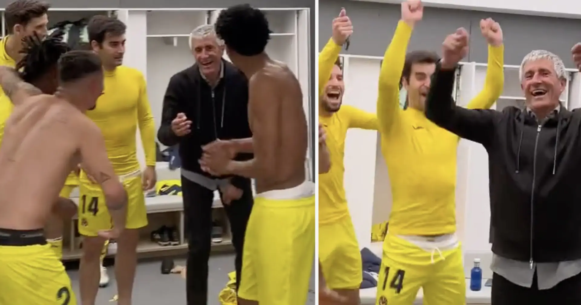 Setien's Villarreal mock Real Madrid with a dressing room chant after beating them 3-2 at Bernabeu (video)