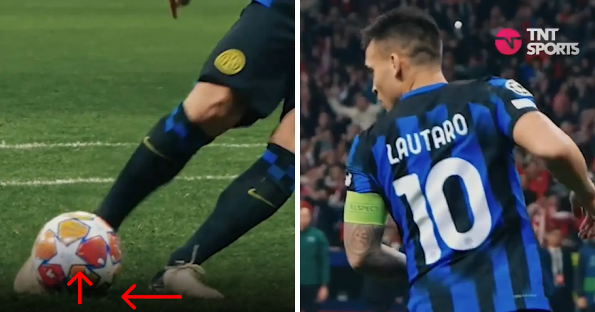 Unerwartete Aufnahmen zeigen, wie sich der Elfmeterpunkt beim Fehlschuss von Lautaro Martinez gegen Atlético Madrid bewegt