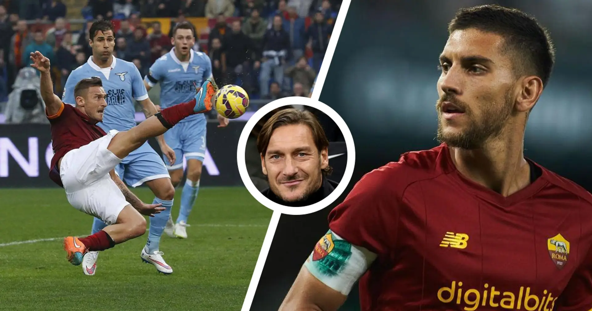 "Pellegrini ha qualcosa in più degli altri": Totti elogia il nuovo Capitano, e ricorda le sue emozioni nei Derby