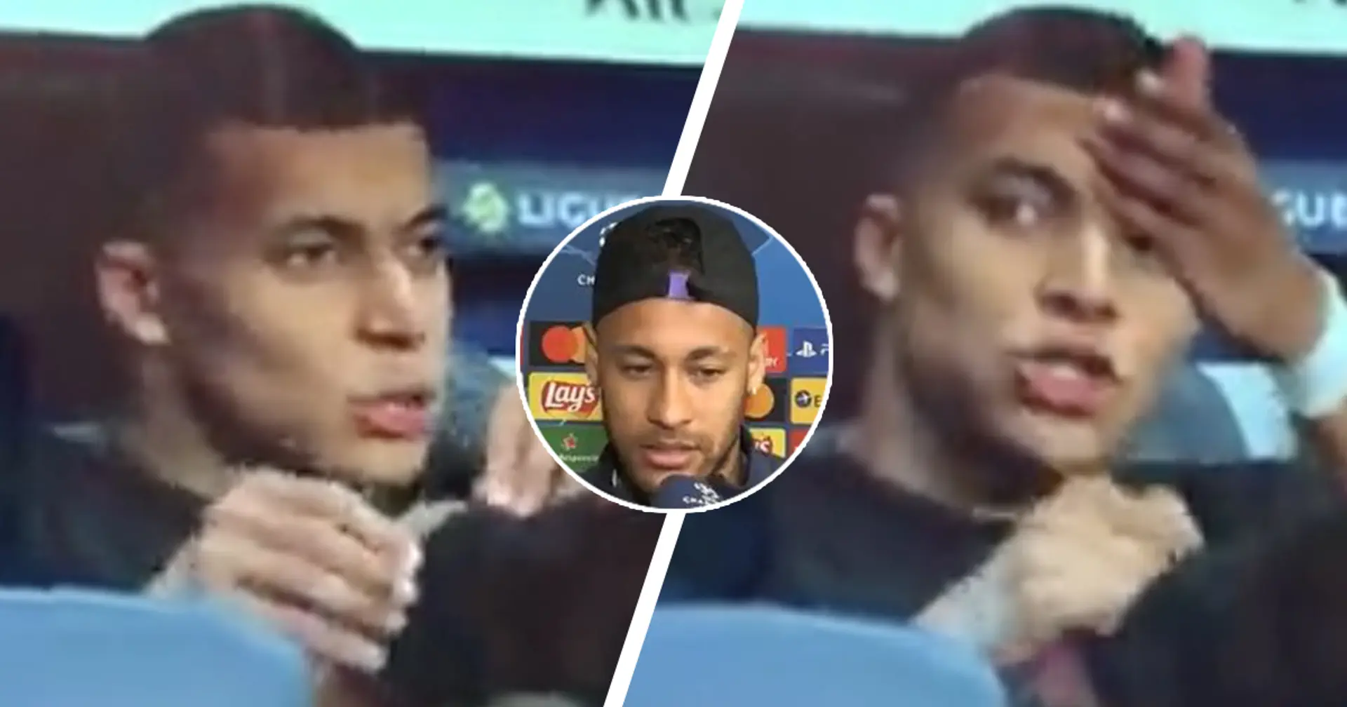 Mbappe spotted lashing out at Neymar from bench, his exact words revealed