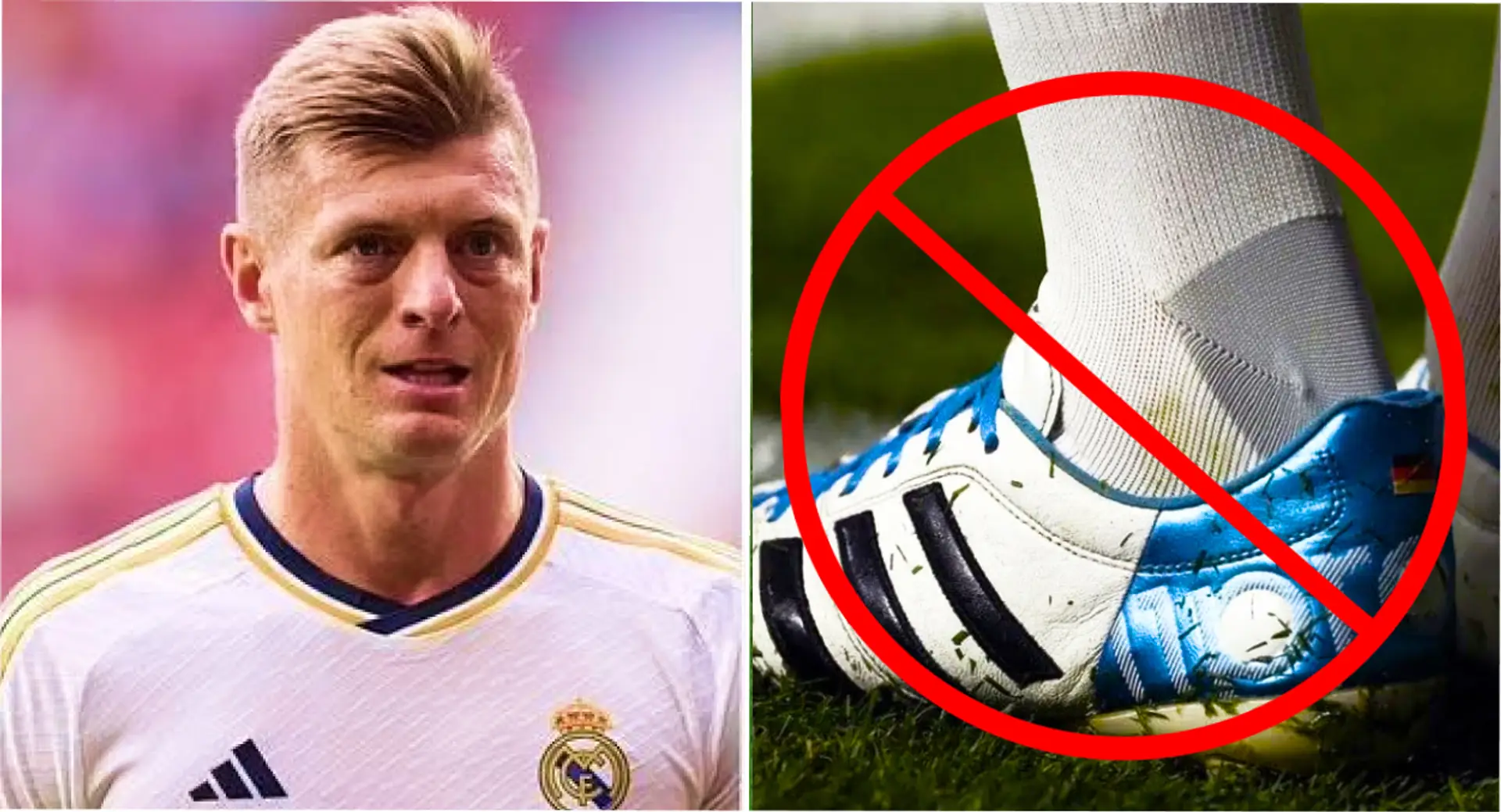 Les Madridistas appellent à "Arrêtez Adidas" alors que Toni Kroos change de crampons porte-bonheur portés pendant une décennie quelques jours avant le choc contre Man City