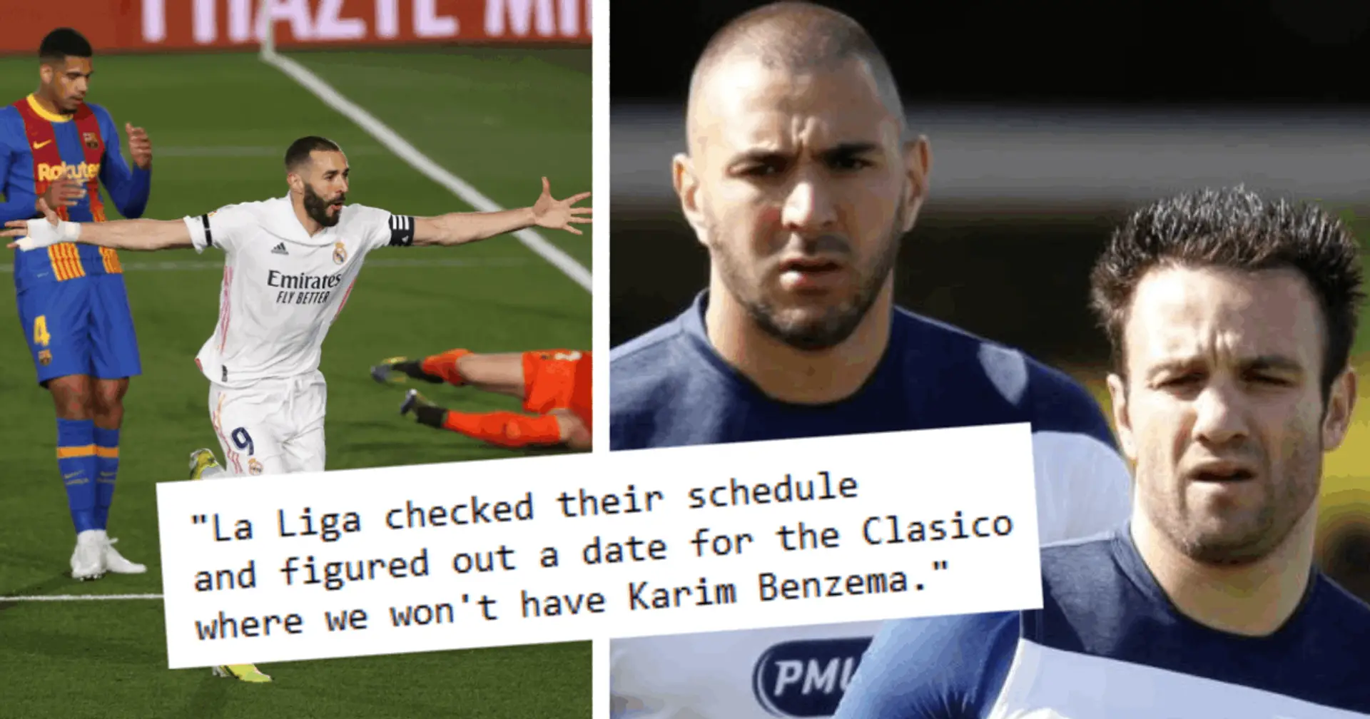 Karim Benzema manquera-t-il vraiment le Clasico en raison de son procès? Vous avez demandé, nous avons répondu
