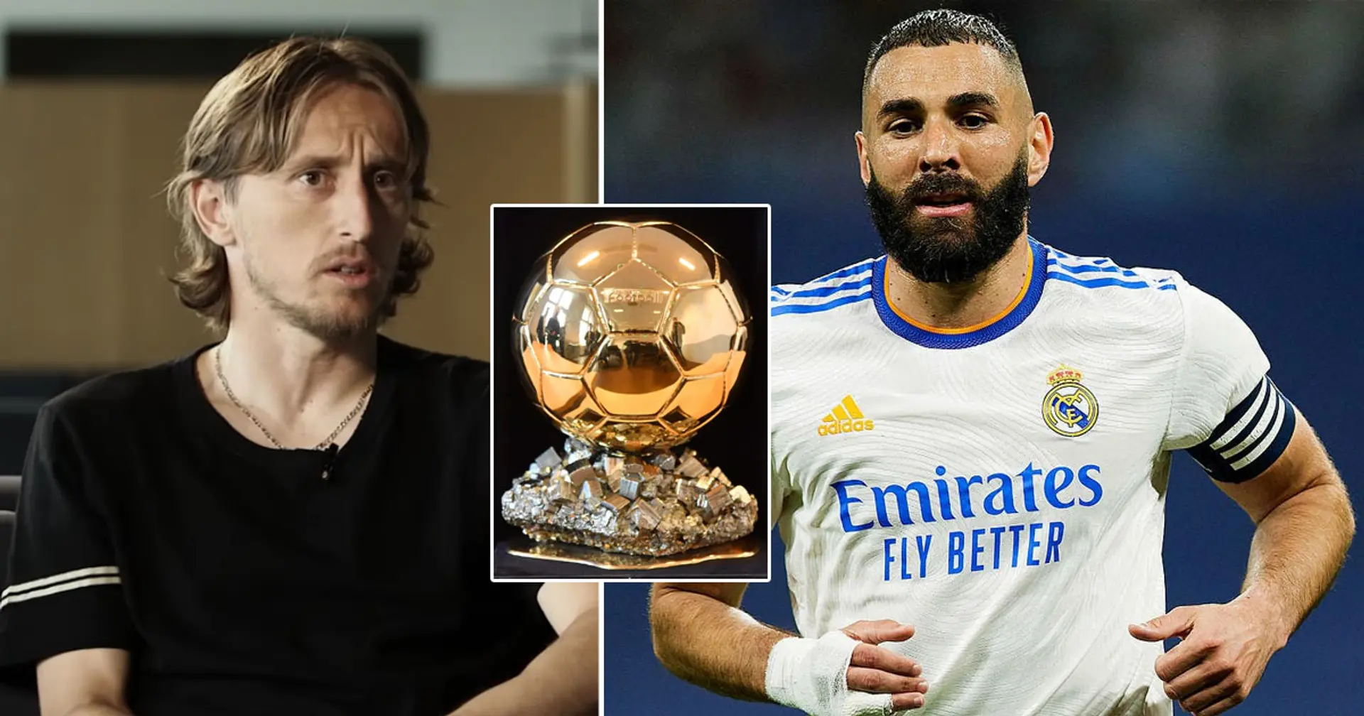 Modric fait l'éloge de Benzema, il dit que le Français mérite le Ballon d'Or