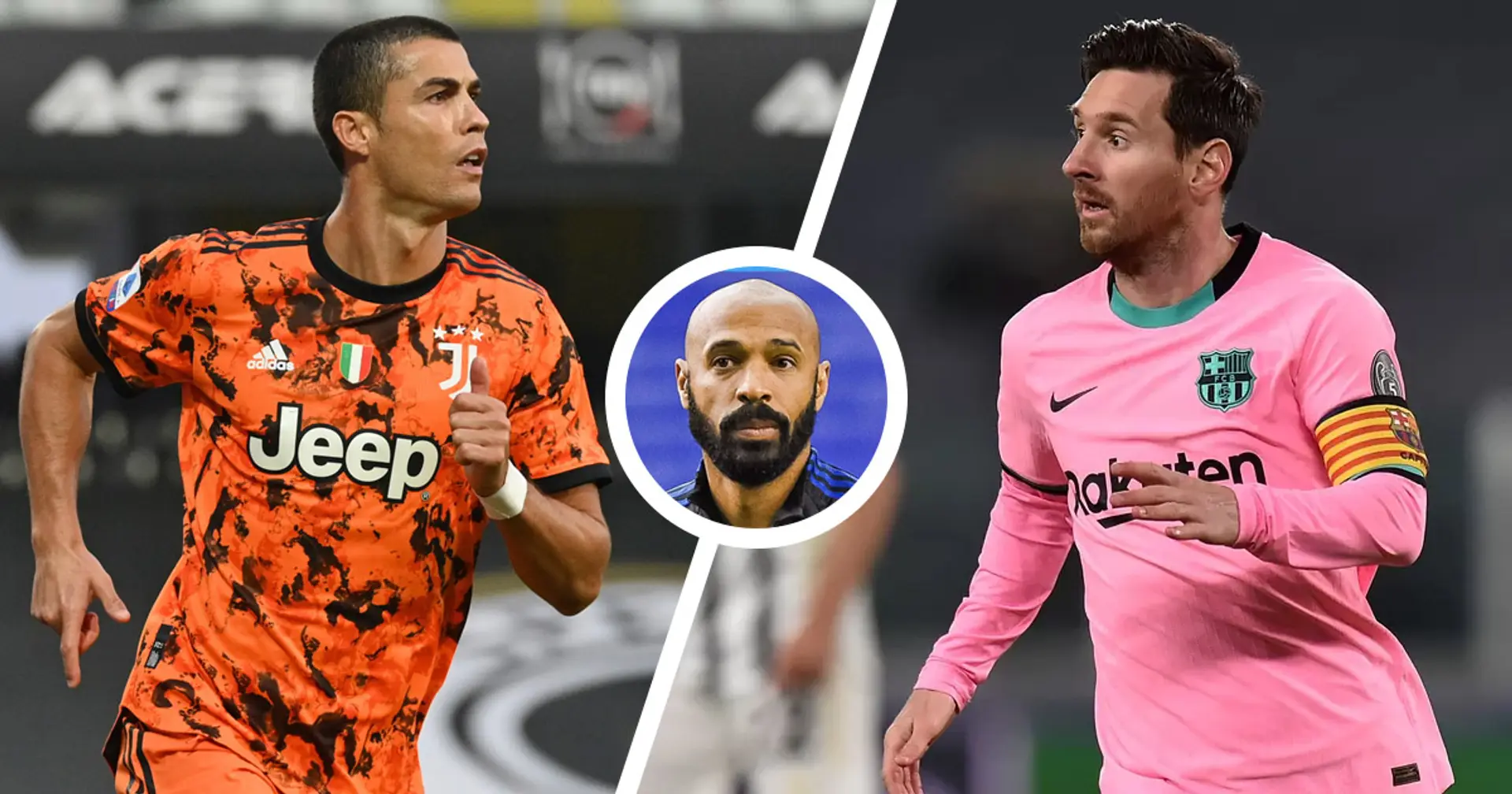 'Stepovers, tricks, that’s not the game': Why Thierry Henry would never tell his son to copy Messi or Ronaldo