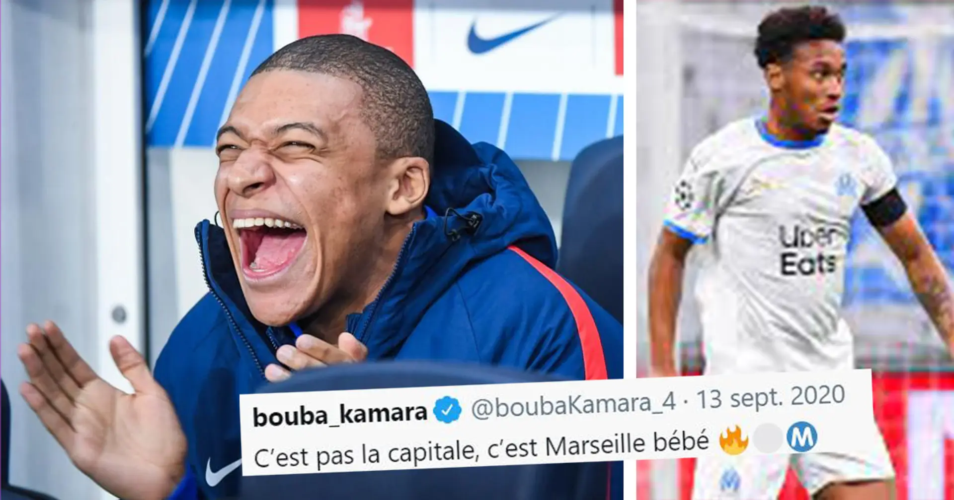 😜 "C’est pas la capitale, c’est Marseille bébé" Kamara silencieux alors qu'il est absent de la liste pour l'Euro Espoirs
