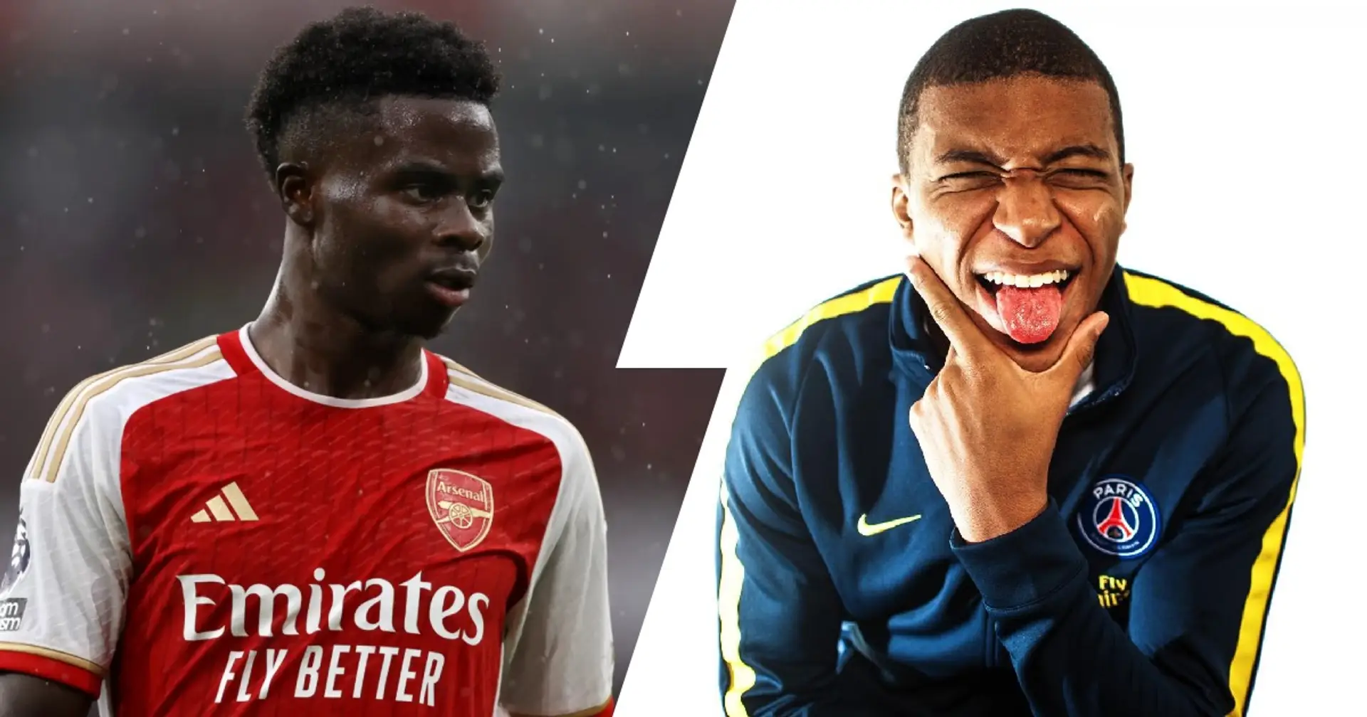 Arsenal urged to 'sacrifice' Bukayo Saka, two other players to sign Mbappe