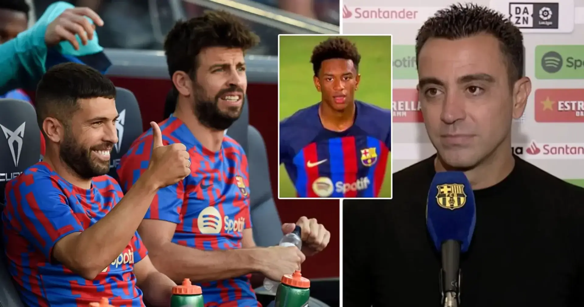 Xavi sendet eine ernste Botschaft an Alba, nachdem Jordi 2 Spiele auf der Bank verbracht hat