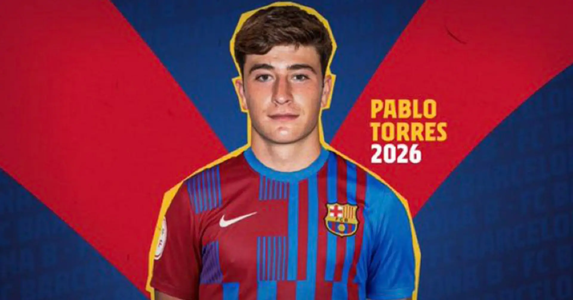 OFFICIAL: Barcelona sign Pablo Torre