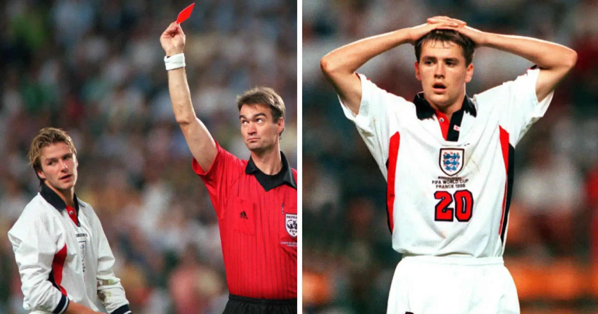 'There was nothing to say about him': Michael Owen on David Beckham's infamous red card