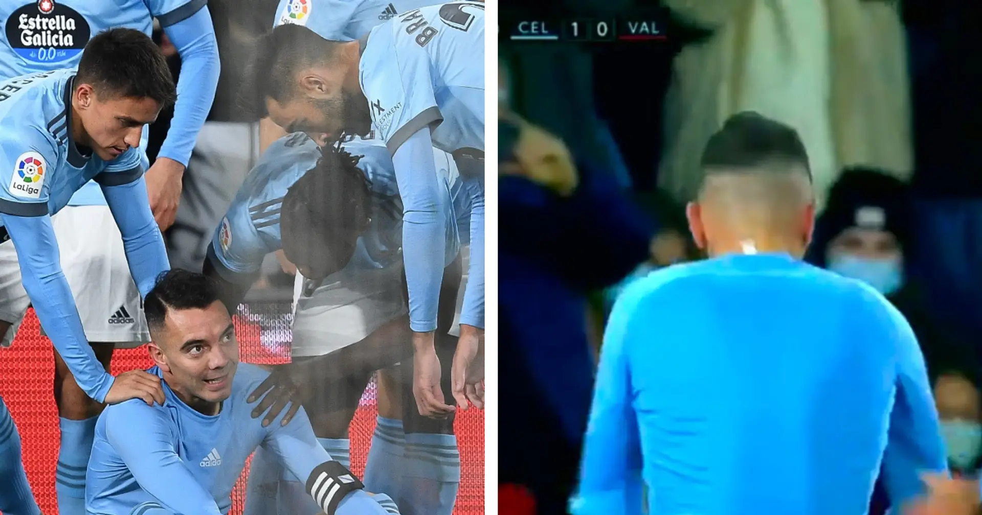 Iago Aspas hacks the system by receiving yellow card on purpose in La Liga game
