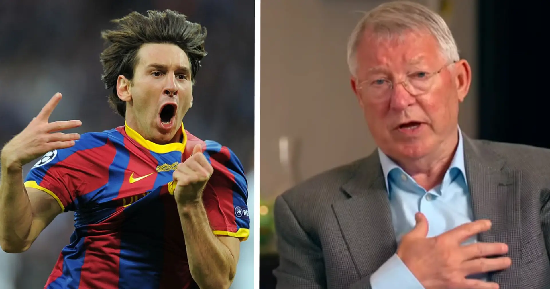 'We would have won': Alex Ferguson regrets not trying to stop Messi with one player