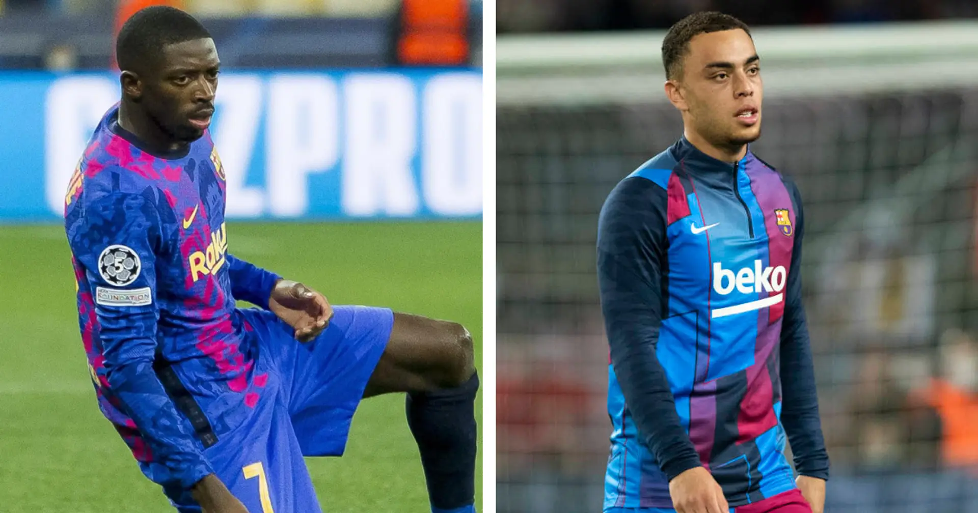 Barcelona confirm fresh injury to Dembele and Sergino Dest