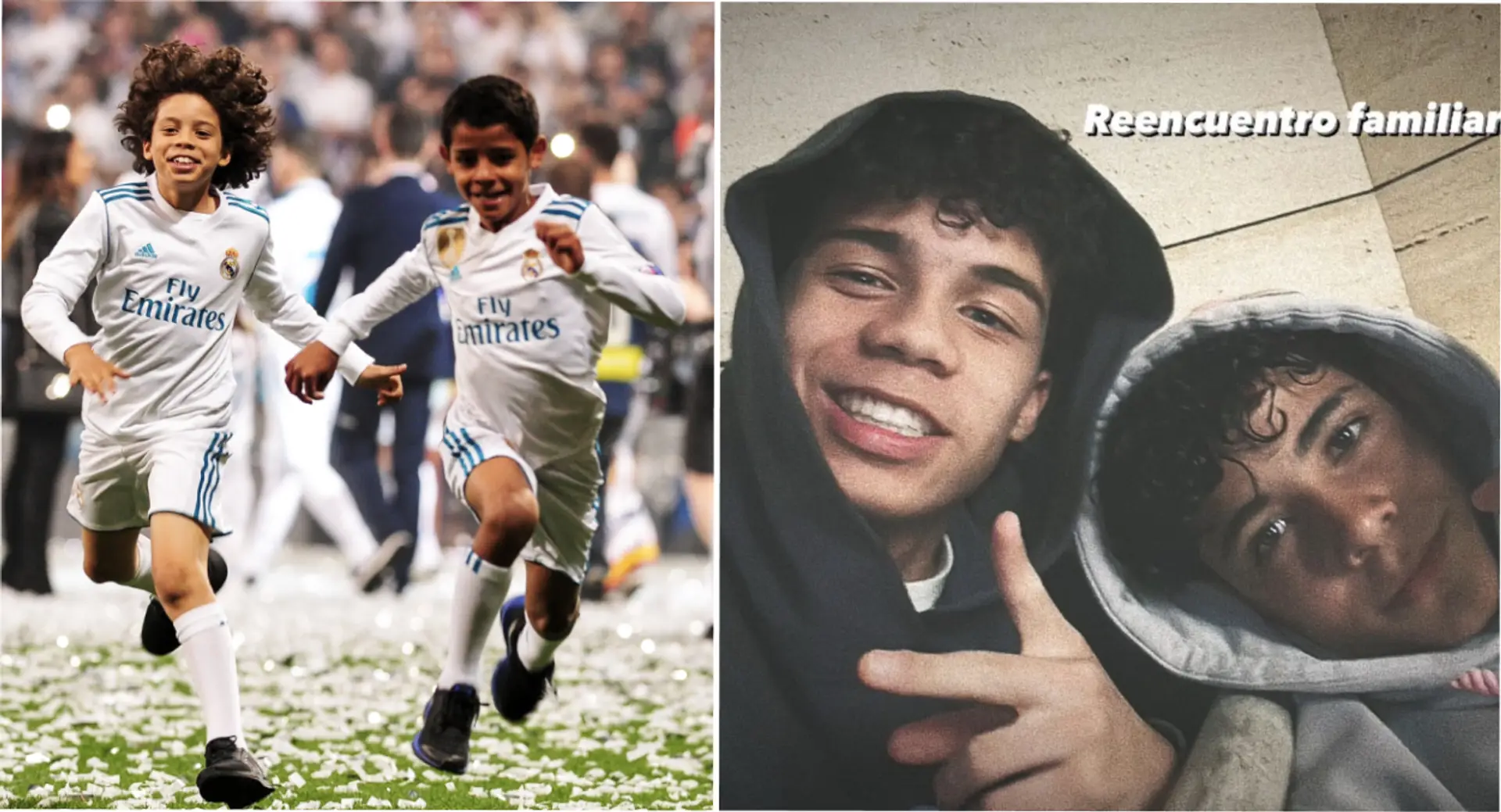 Cristiano Ronaldo and Marcelo kids' latest pic will instantly make evey madridista feel nostalgic 