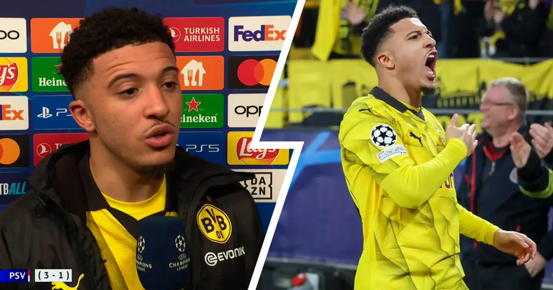Sancho über seinen leidenschaftlichen Torjubel: "Ich habe eine besondere Beziehung zu Borussia Dortmund"