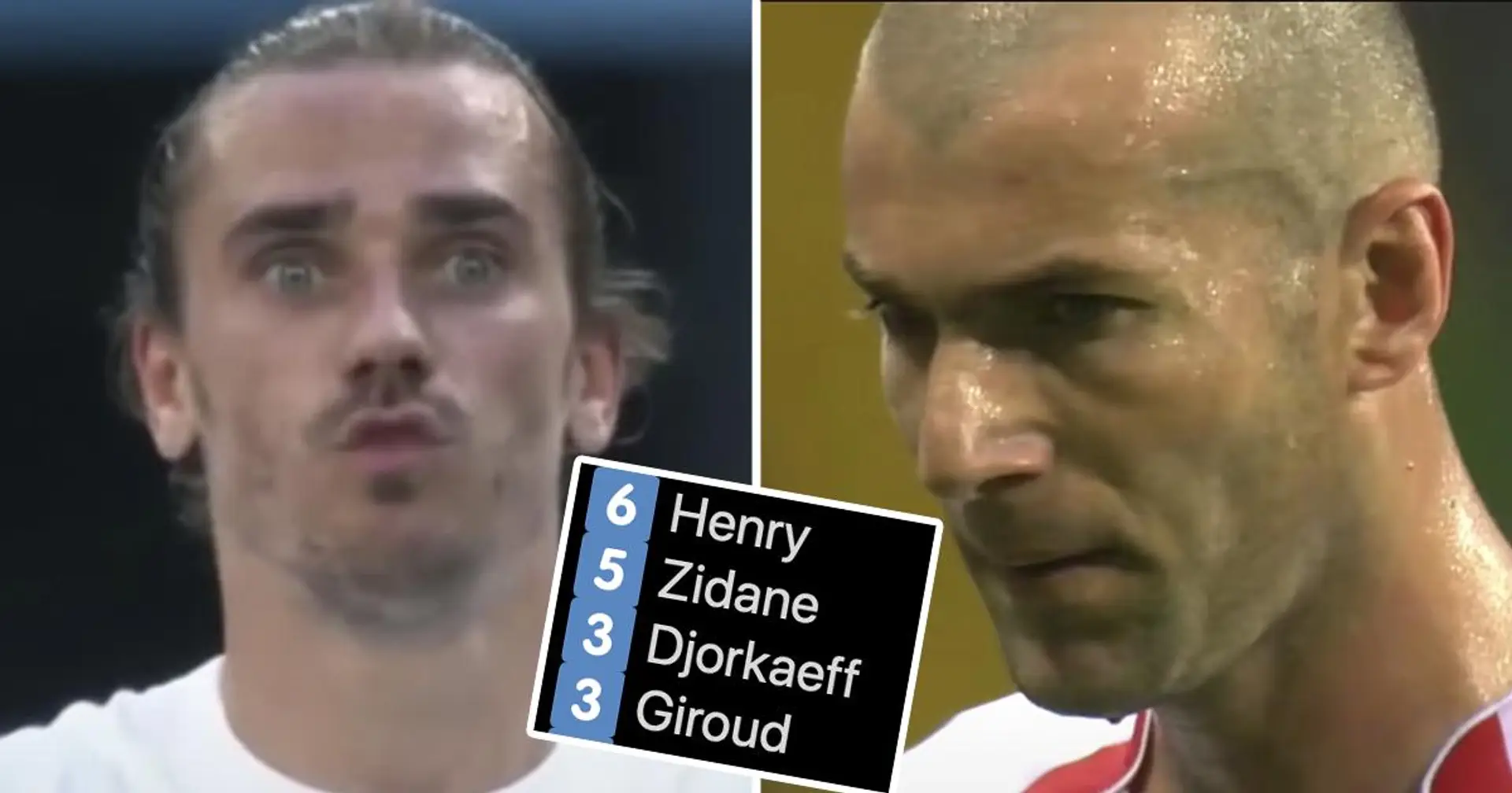 Griezmann sur le point d'établir un énorme record international, il bat Henry et Zidane
