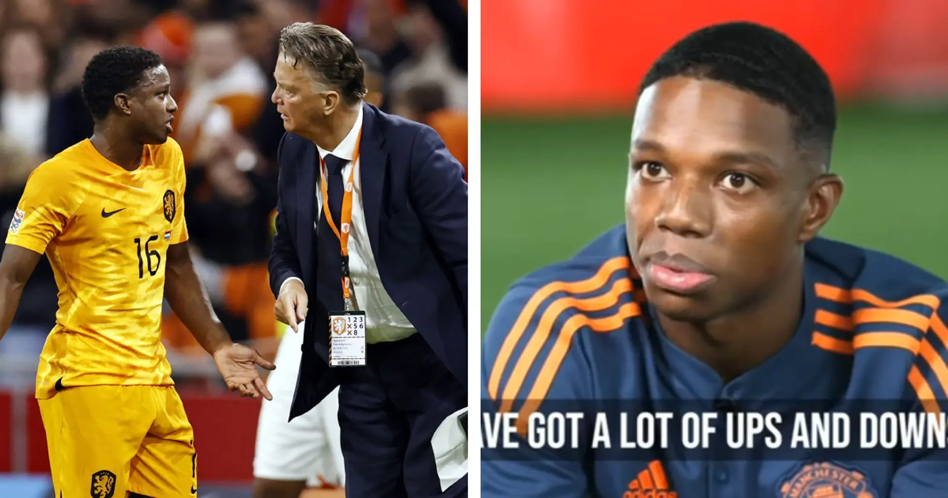 'I feel best on the left': Tyrell Malacia disagrees with Louis van Gaal over Netherlands role