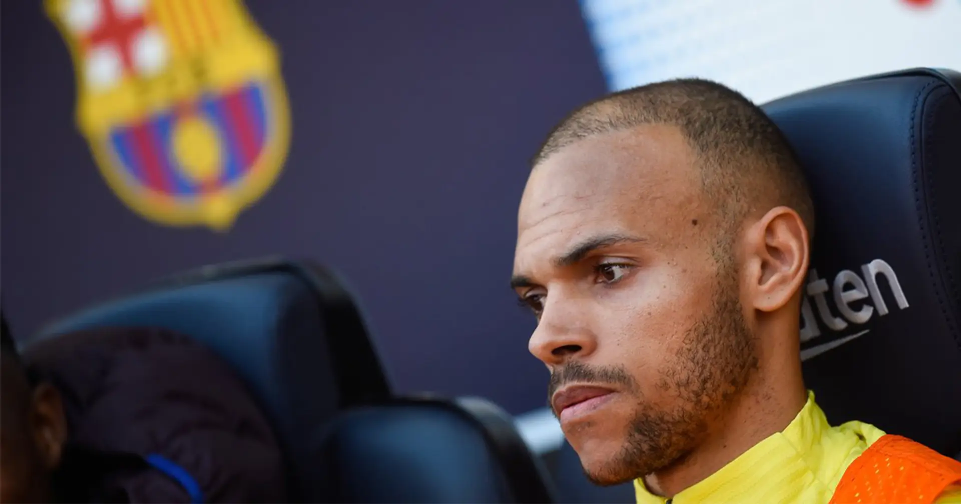 Braithwaite: I haven't even thought about leaving Barca