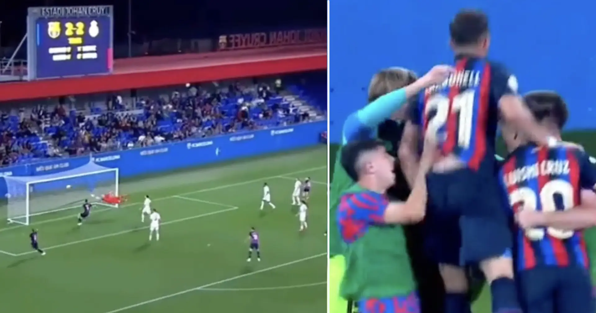 Barca B one step closer to Segunda promotion as they smash Madrid 4-2 in semis