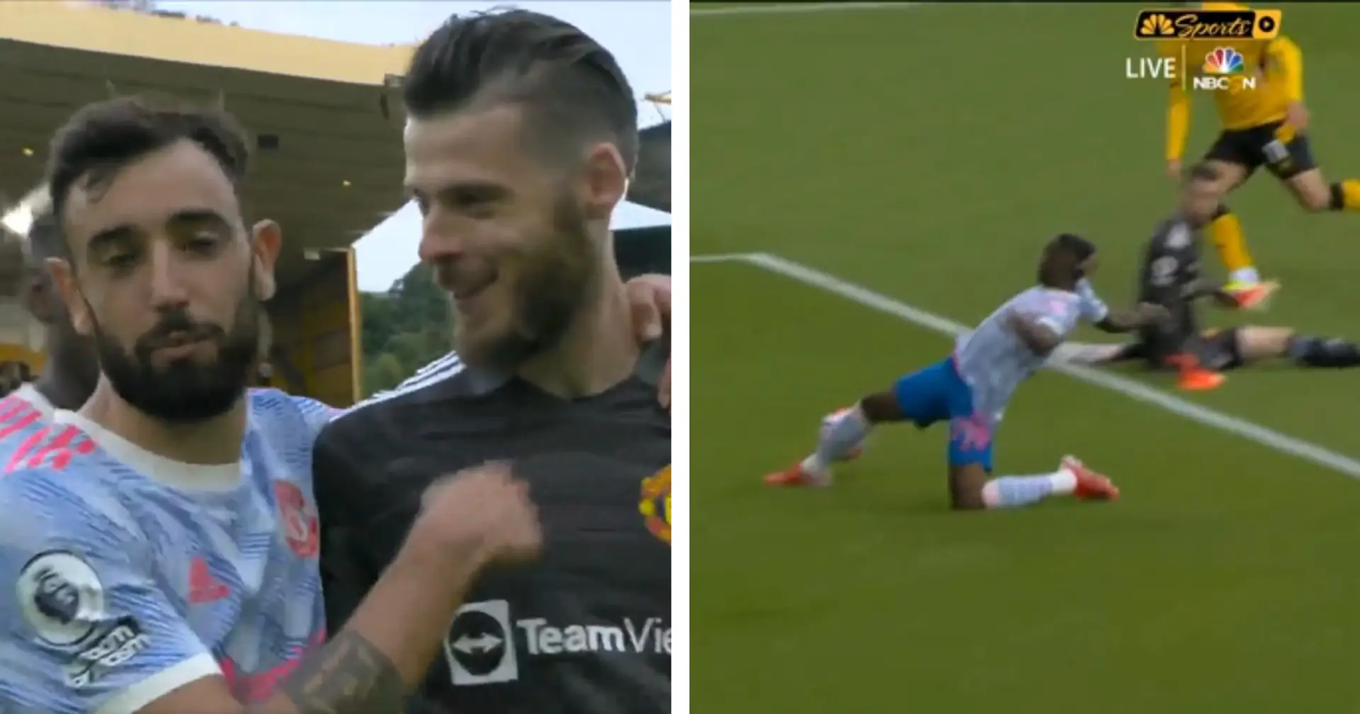 Bruno calls De Gea MotM, Wan-Bissaka's clearance & more: 5 great episodes you might've missed in Wolves win