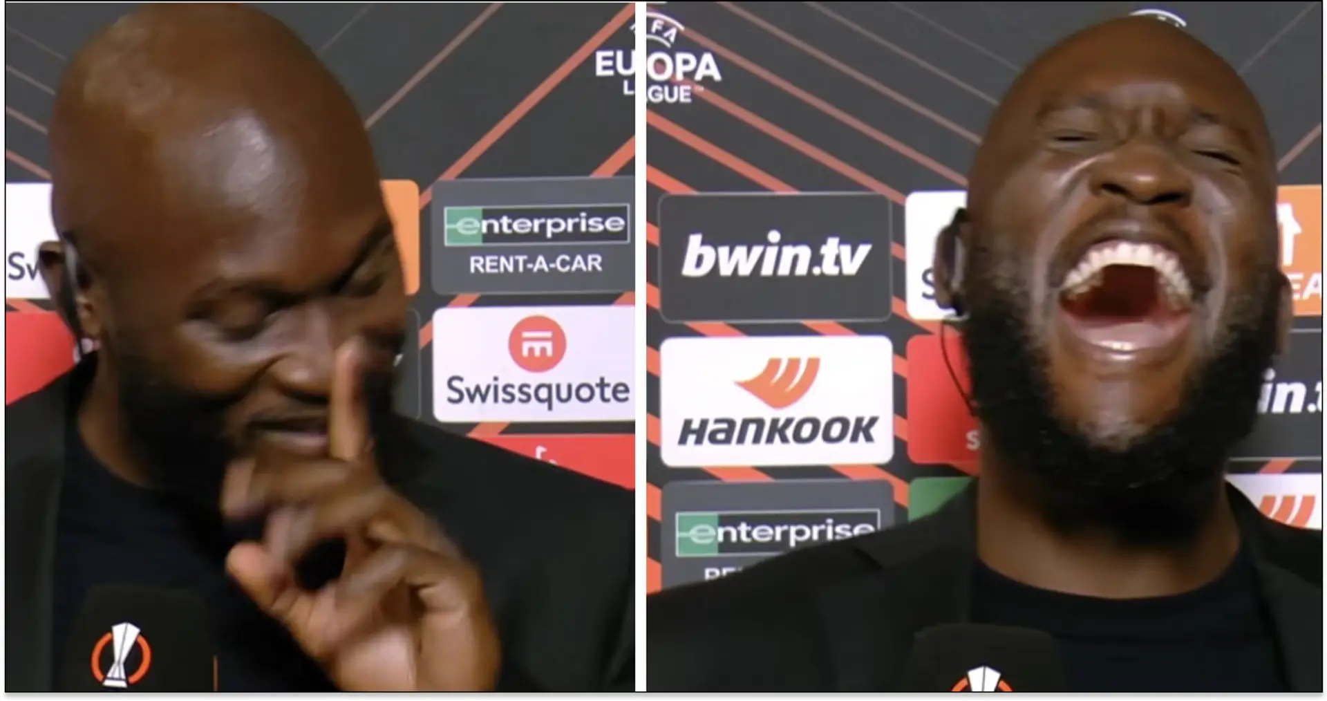'I have to be smart': Lukaku laughs, puts finger to mouth when asked about his future