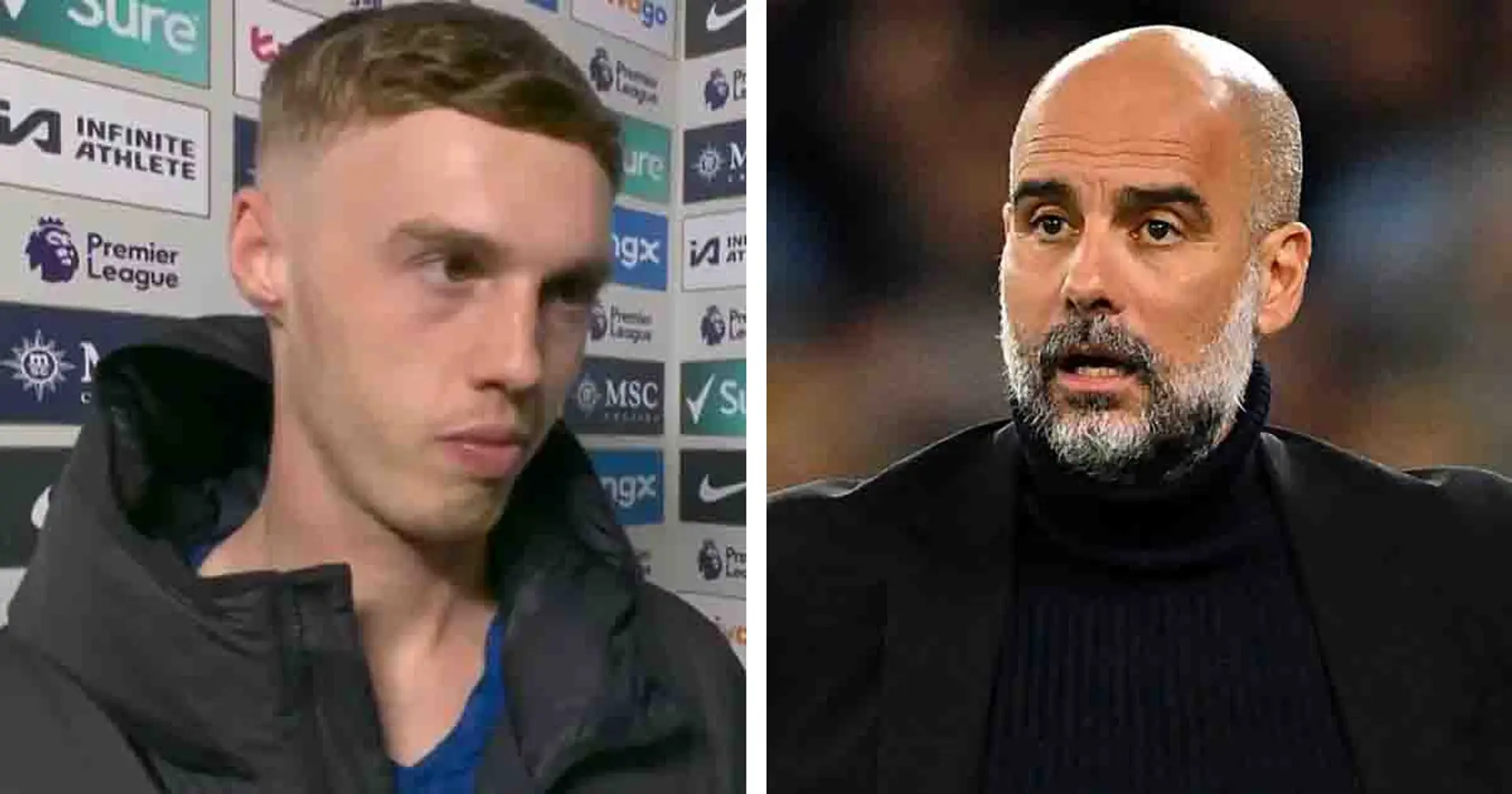 'Glad it's turned out the way it has': Palmer reveals Pep Guardiola's brutal message to him before Chelsea move
