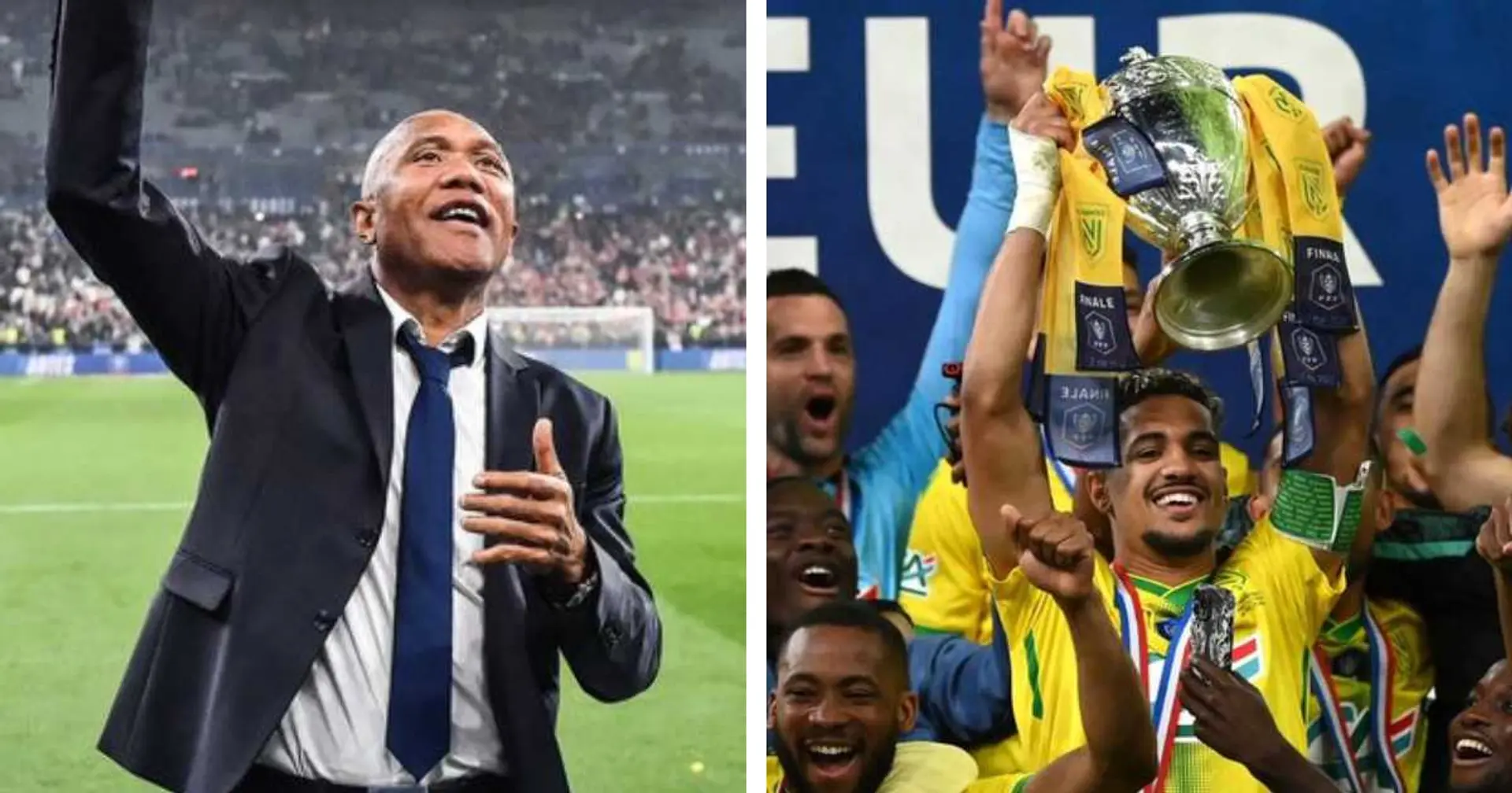 "Kambouare grand coach", "Sous coté au PSG", les éloges pleuvent sur Antoine après le sacre de Nantes en Coupe de France